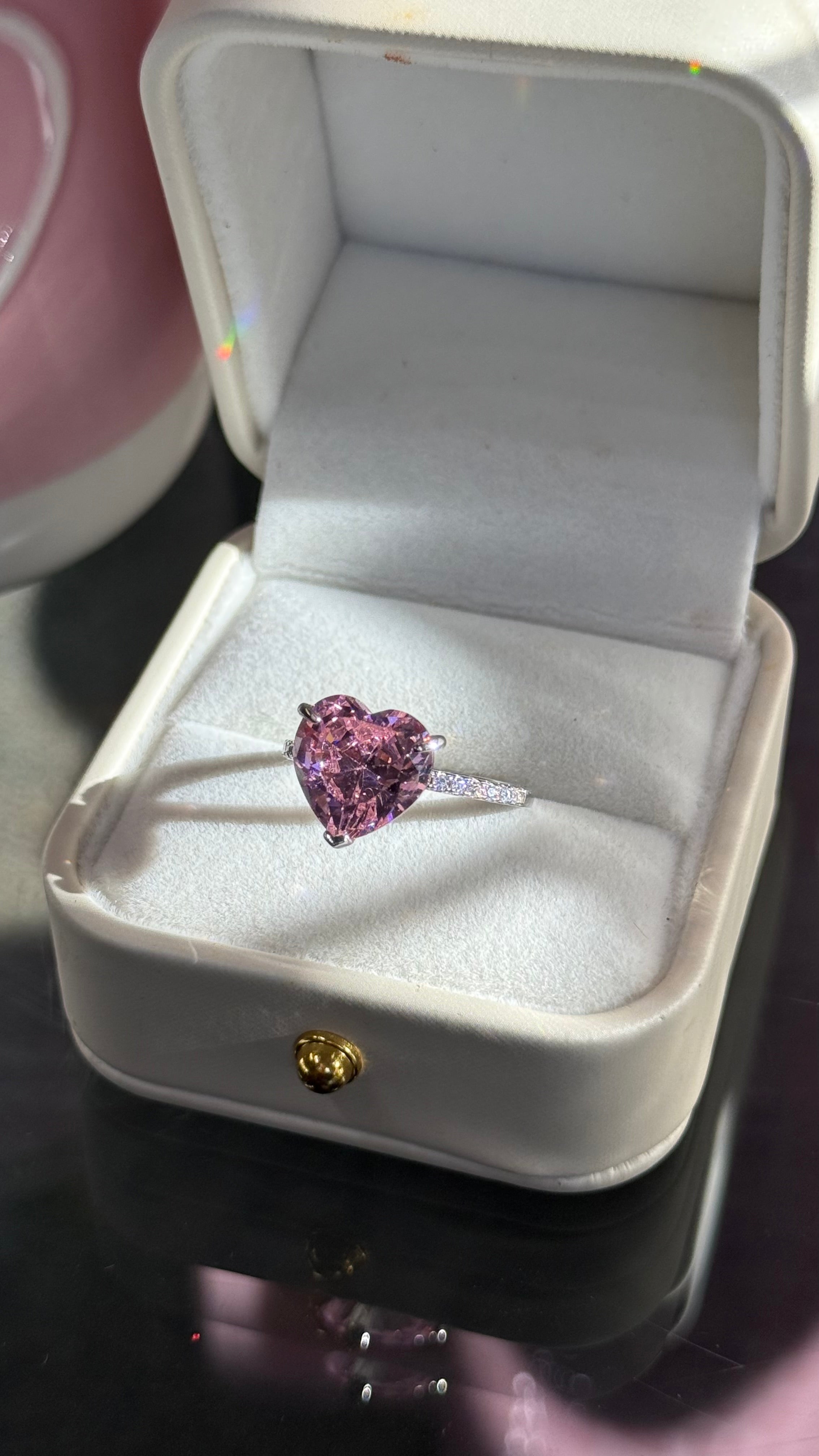 Pink Valentines Ring