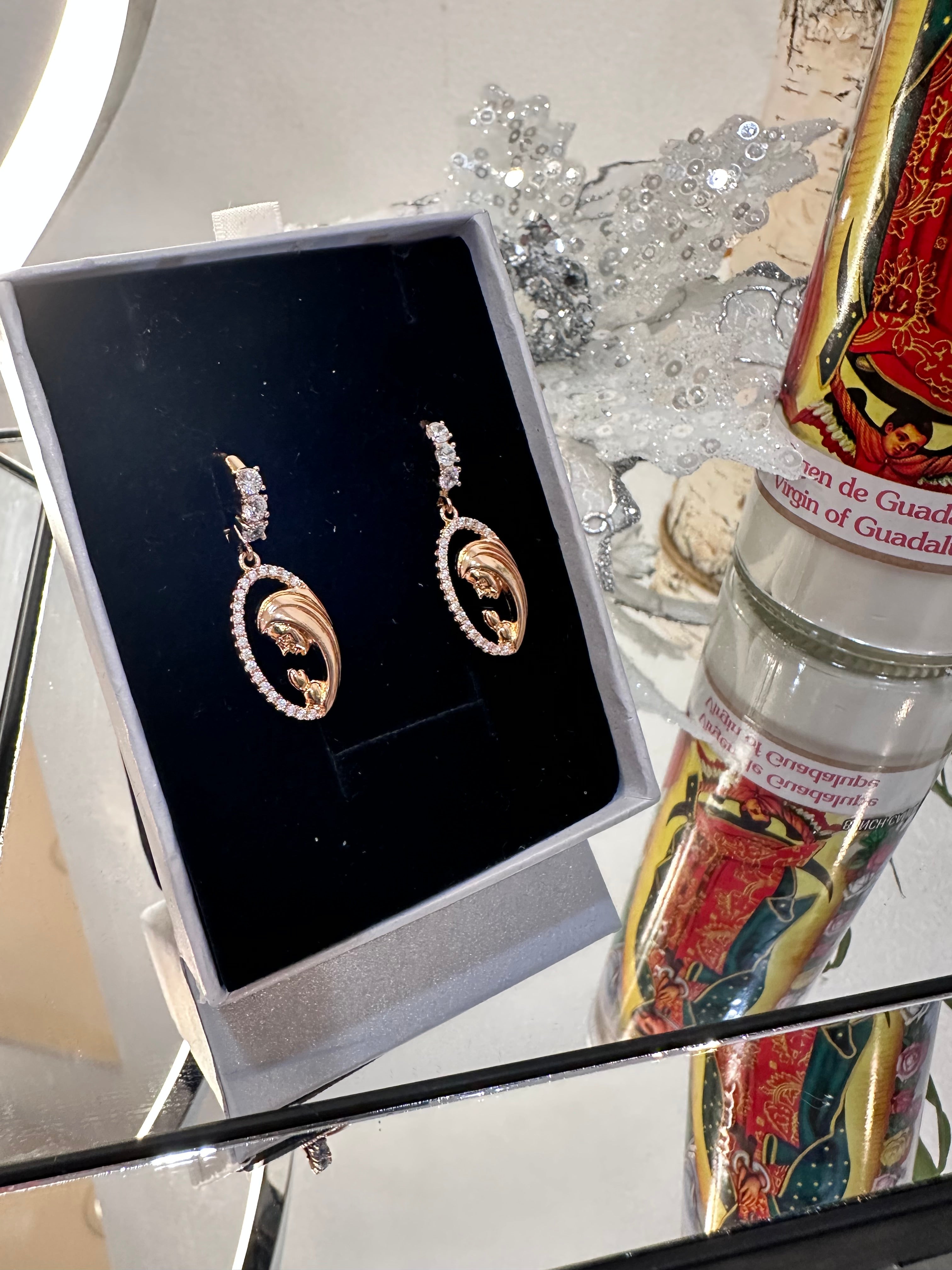 Mother Mary Earrings