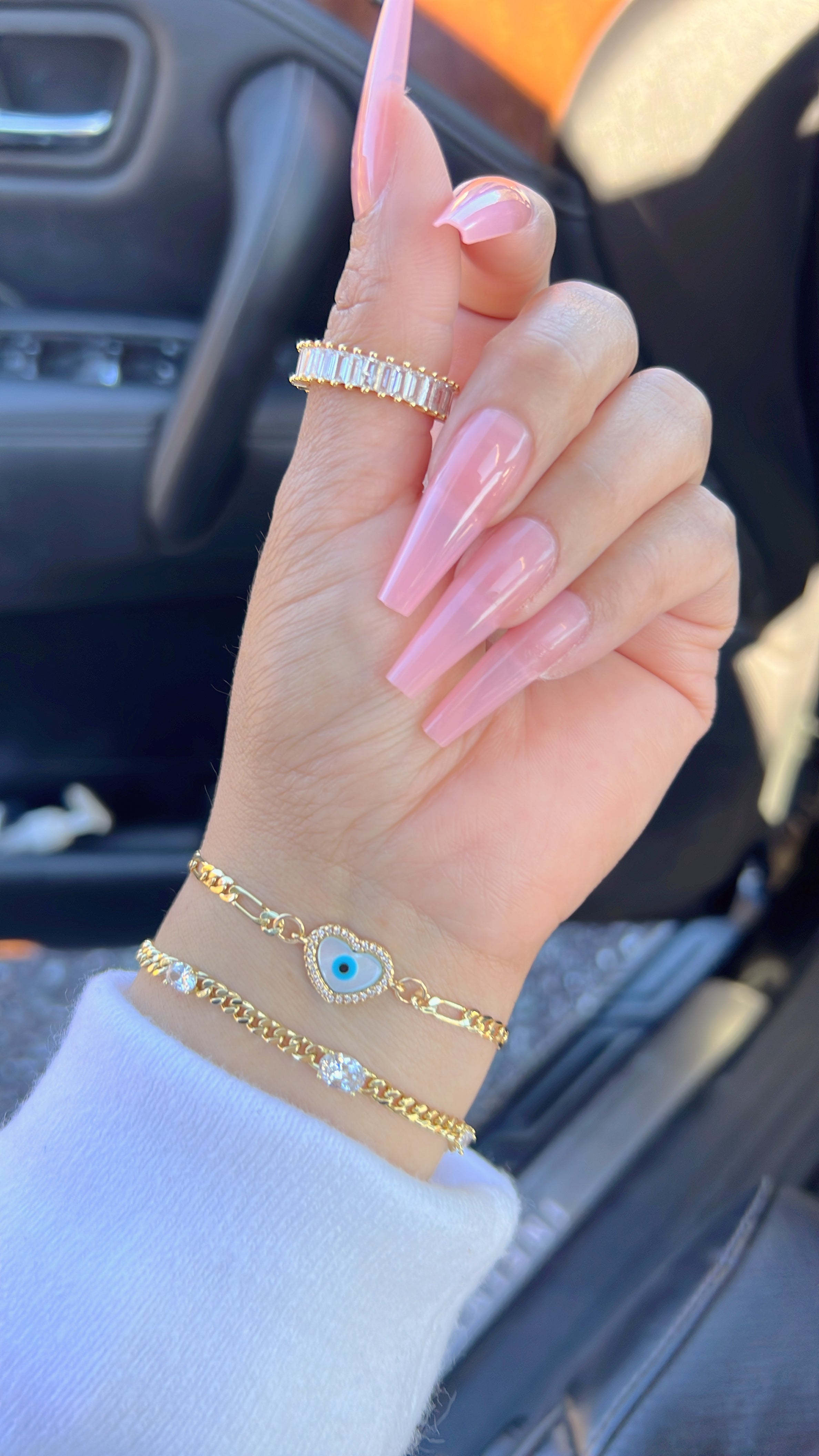 Evil Eye Heart Bracelet