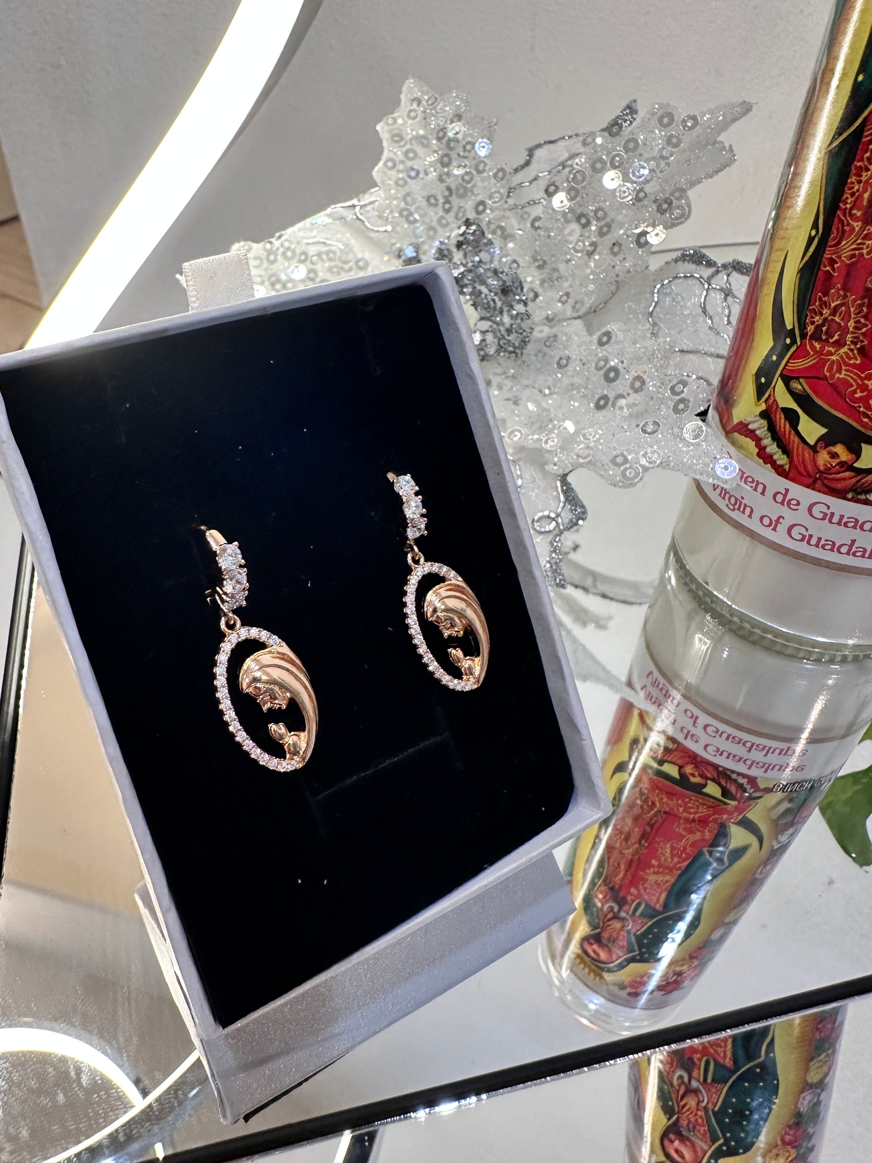 Mother Mary Earrings