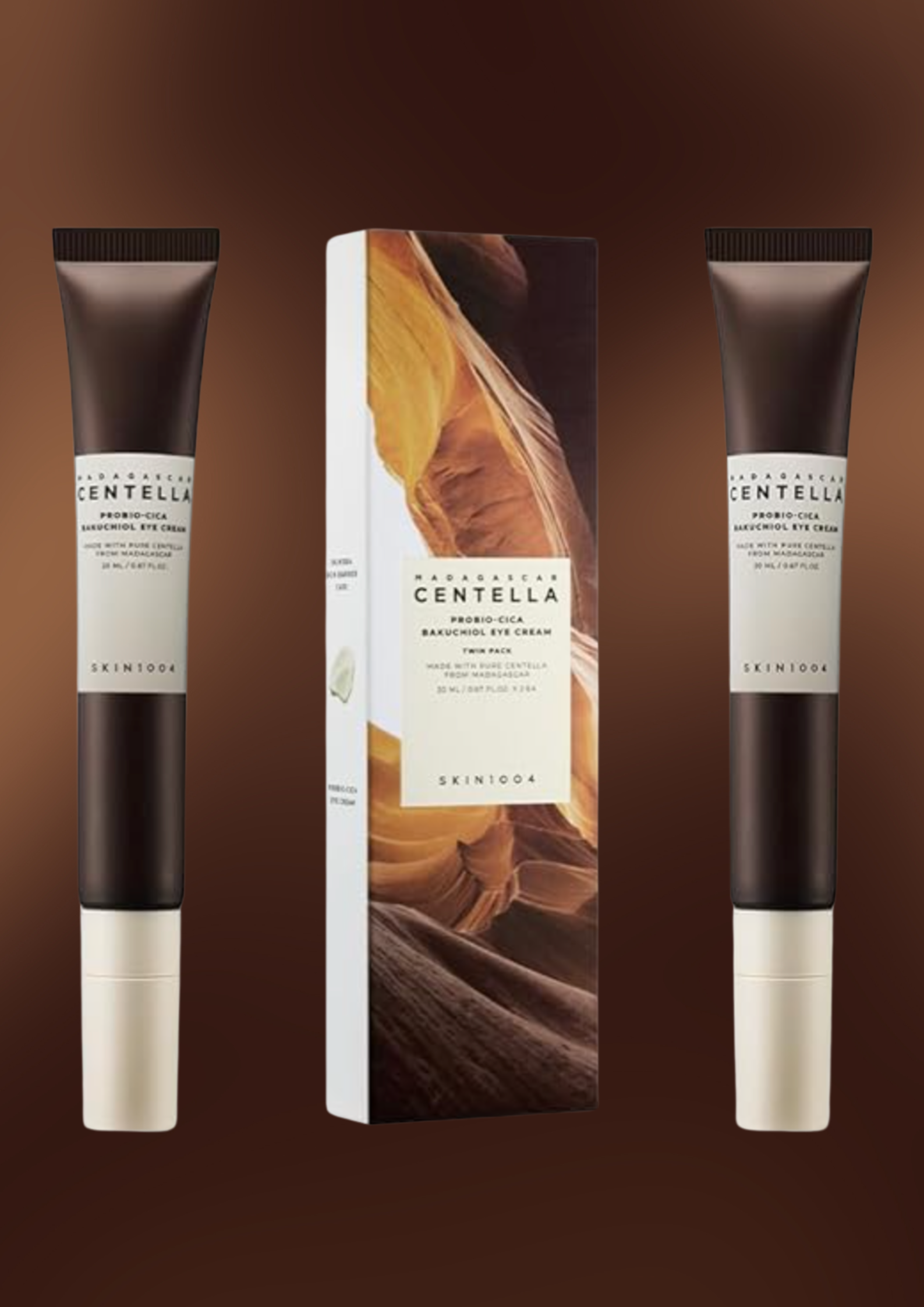 Madagascar Centella Probio - Cica Bakuchiol Eye Cream Twin Pack