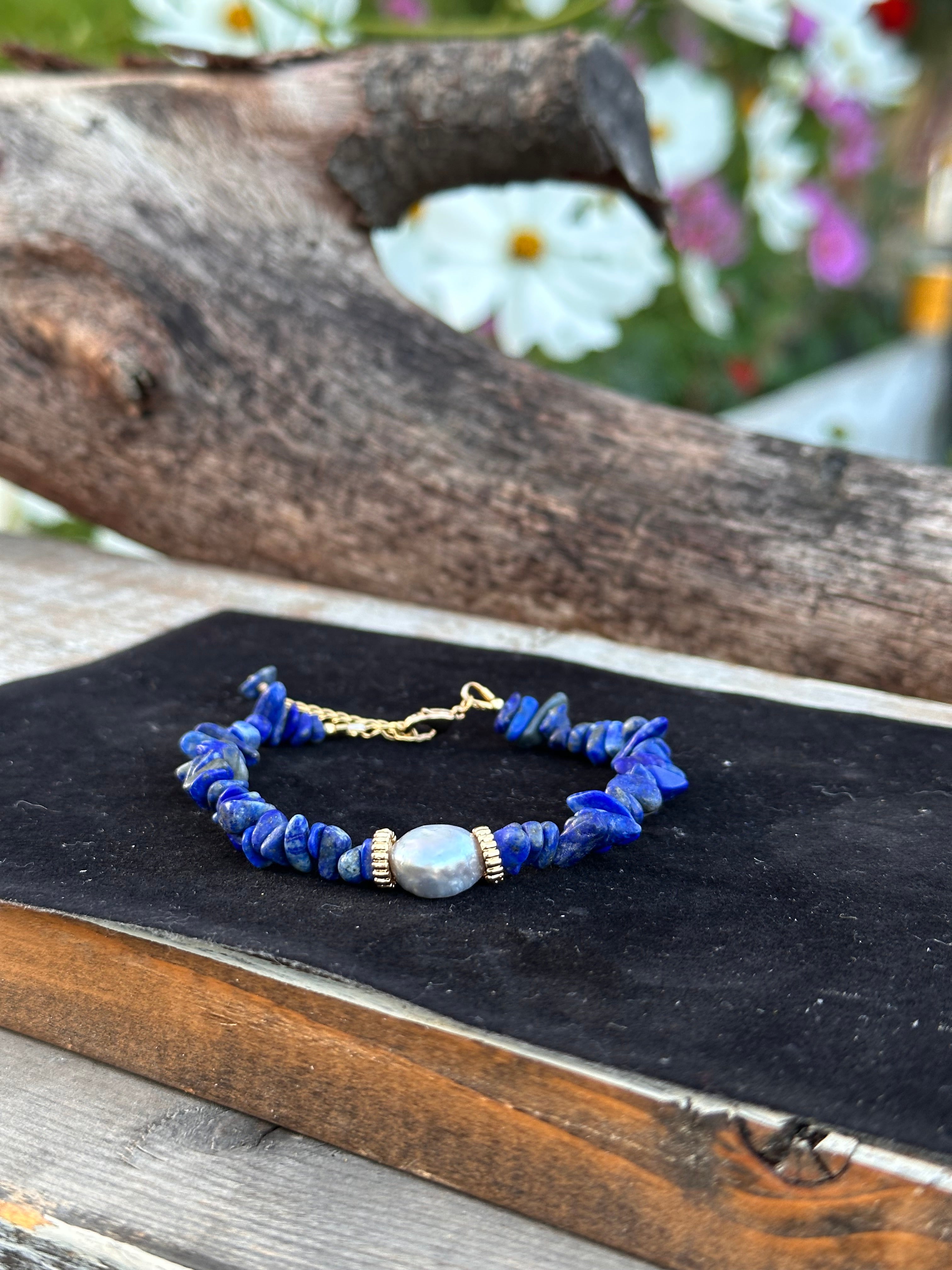 Natural Sodalite Bracelet
