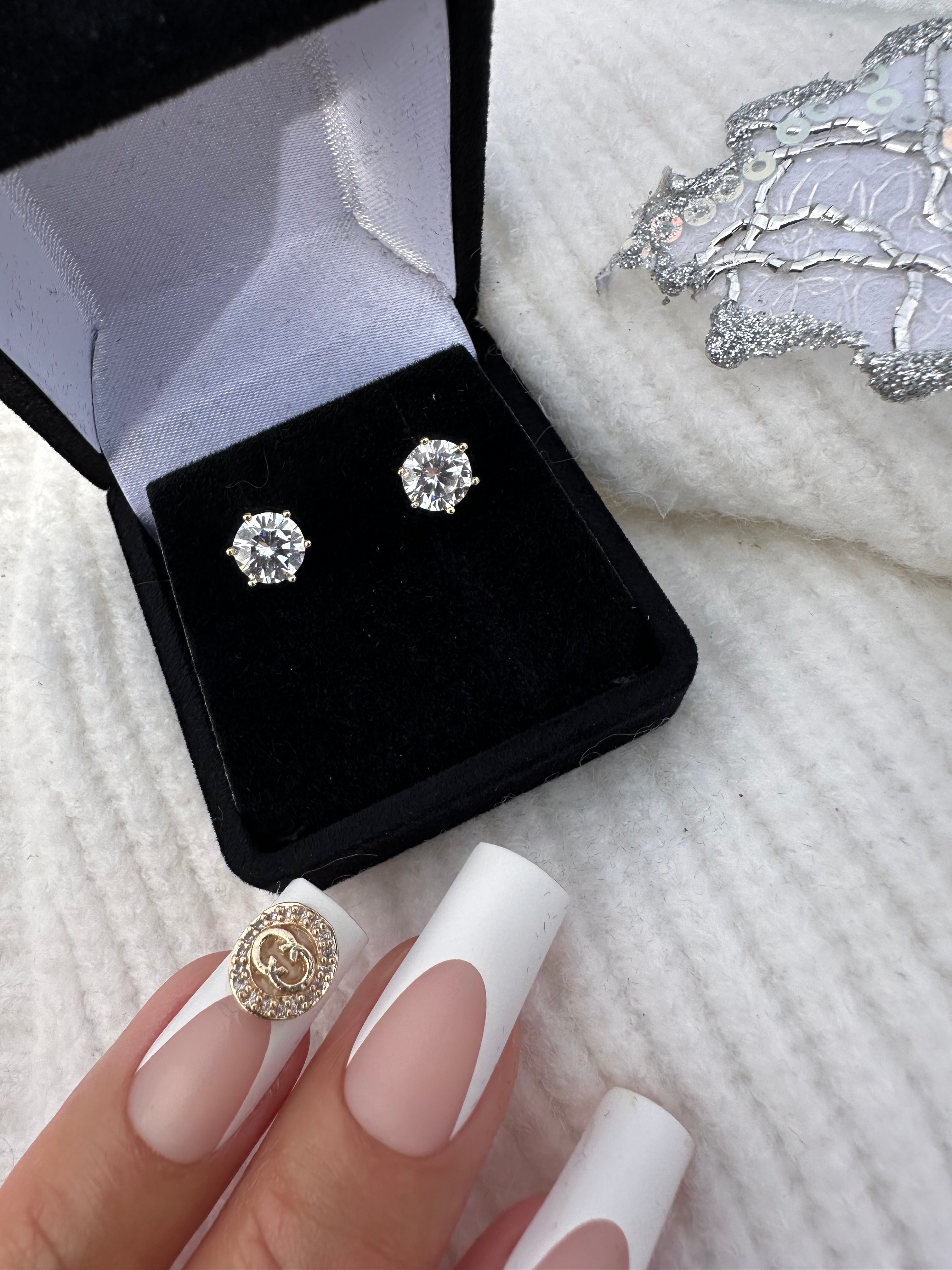 Shine On Stud Earrings