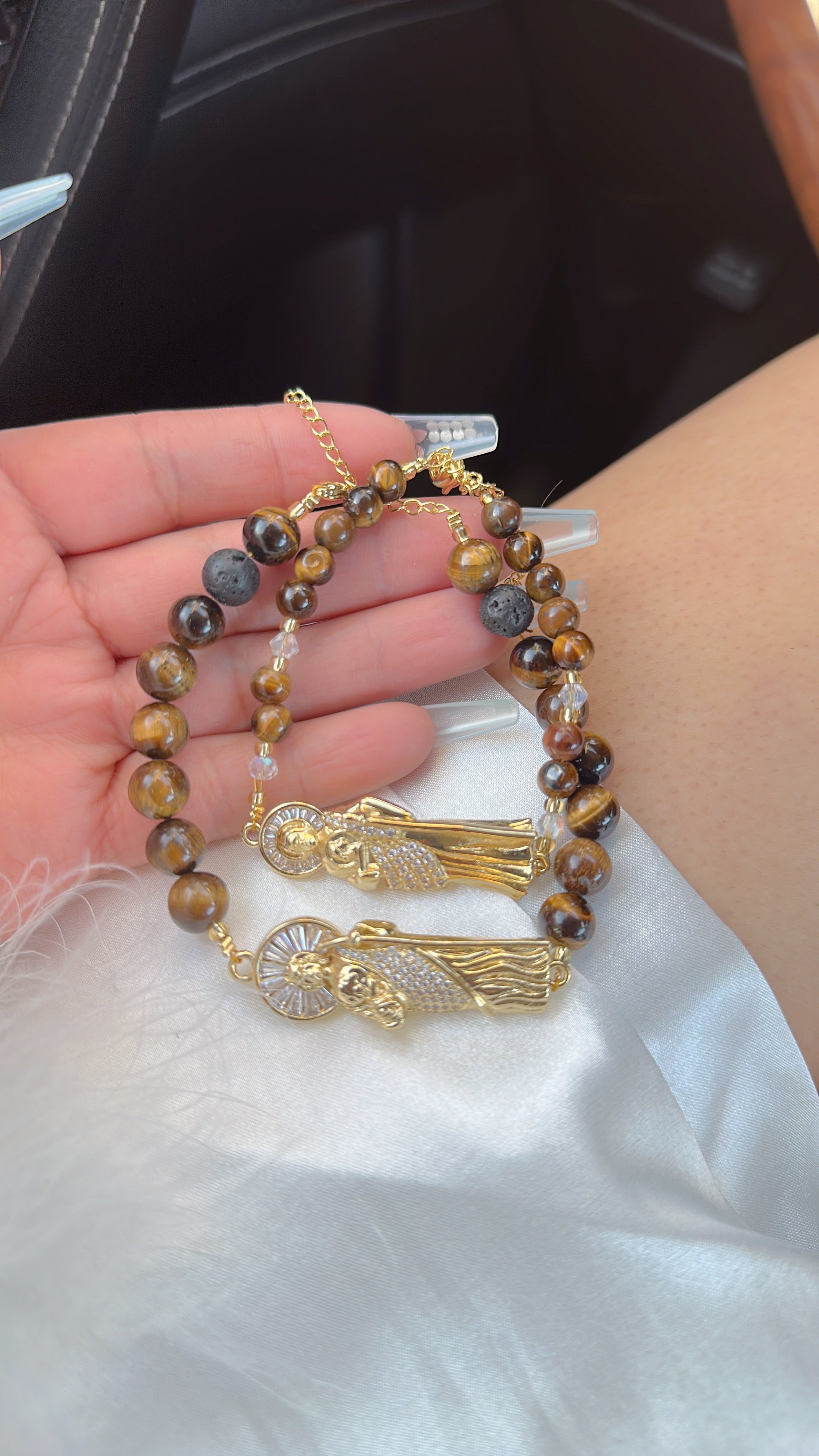 San Judas Courage Couple Bracelets