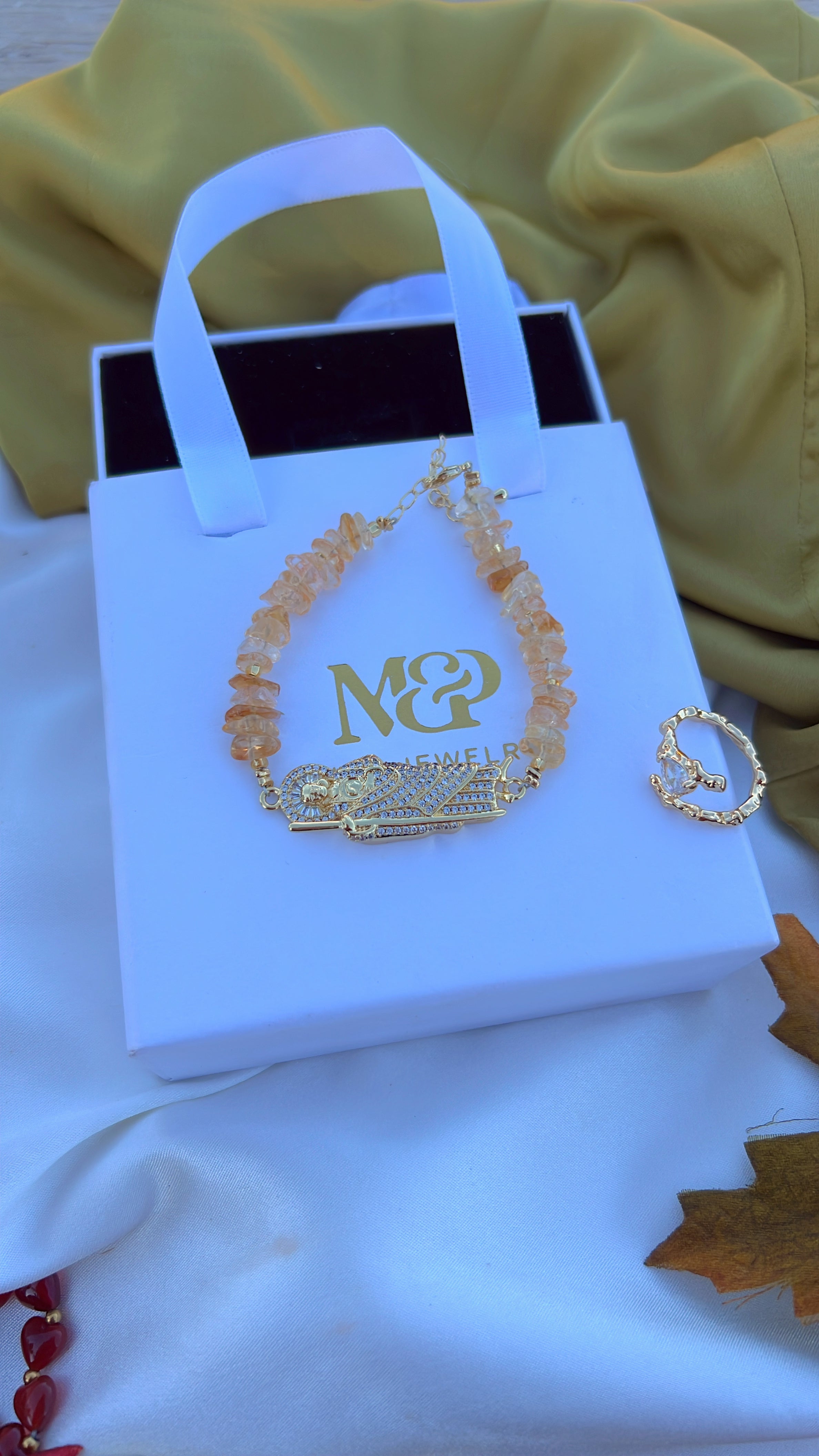 "Apple Crisp" Saint Jude Bracelet