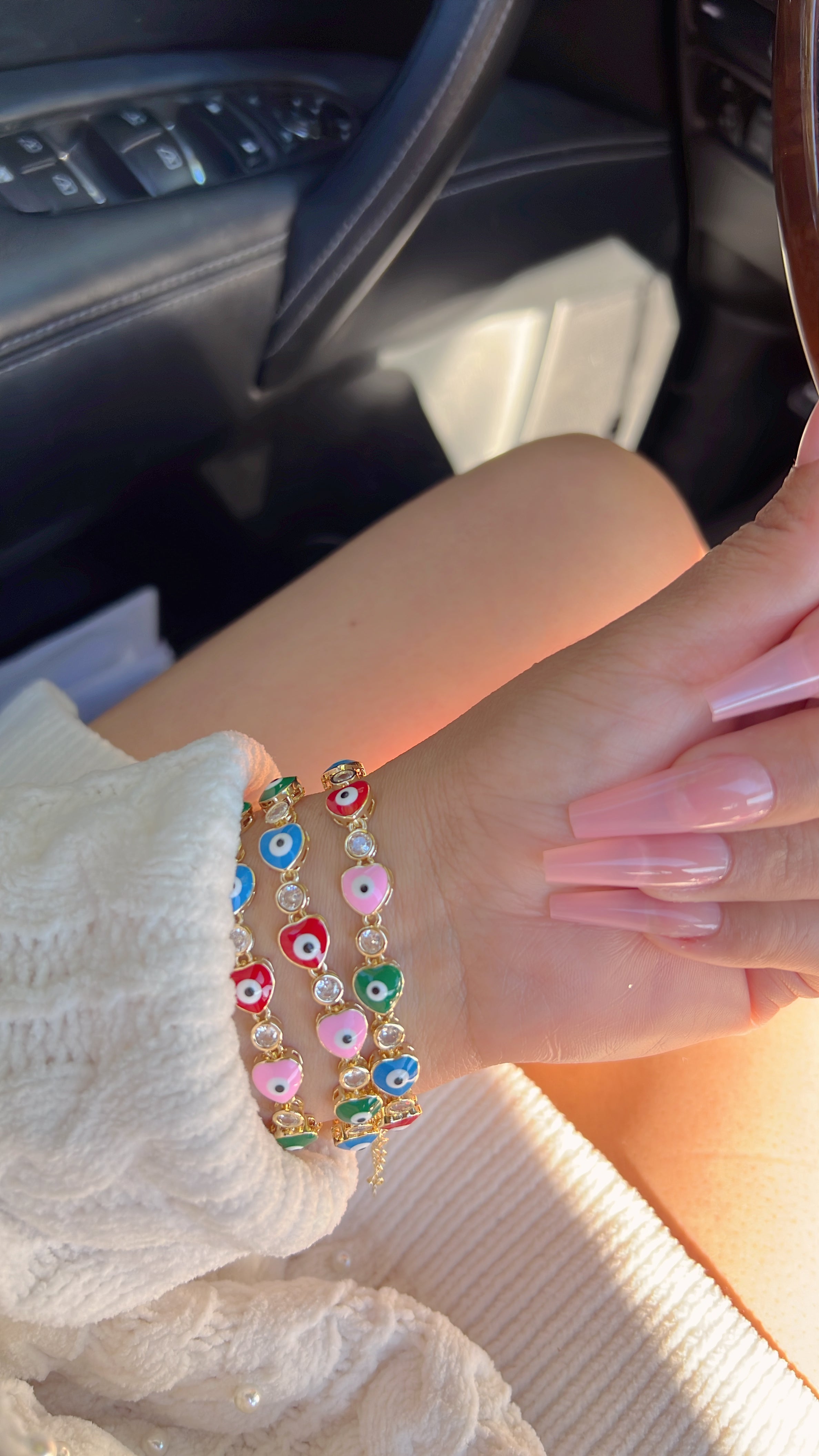 Multi-Love Evil Eye Bracelet