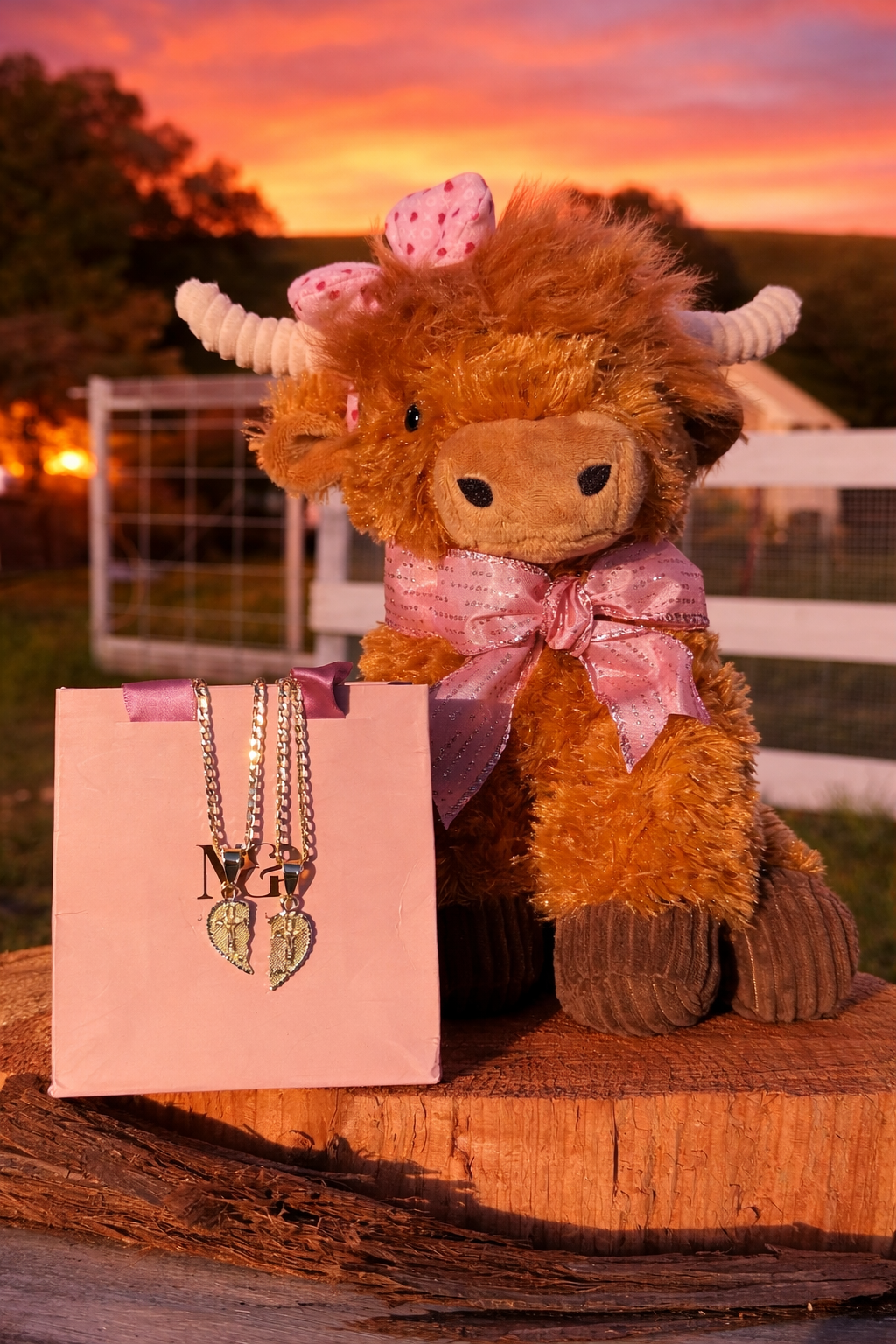 Vaquita Rosita para San Valentin