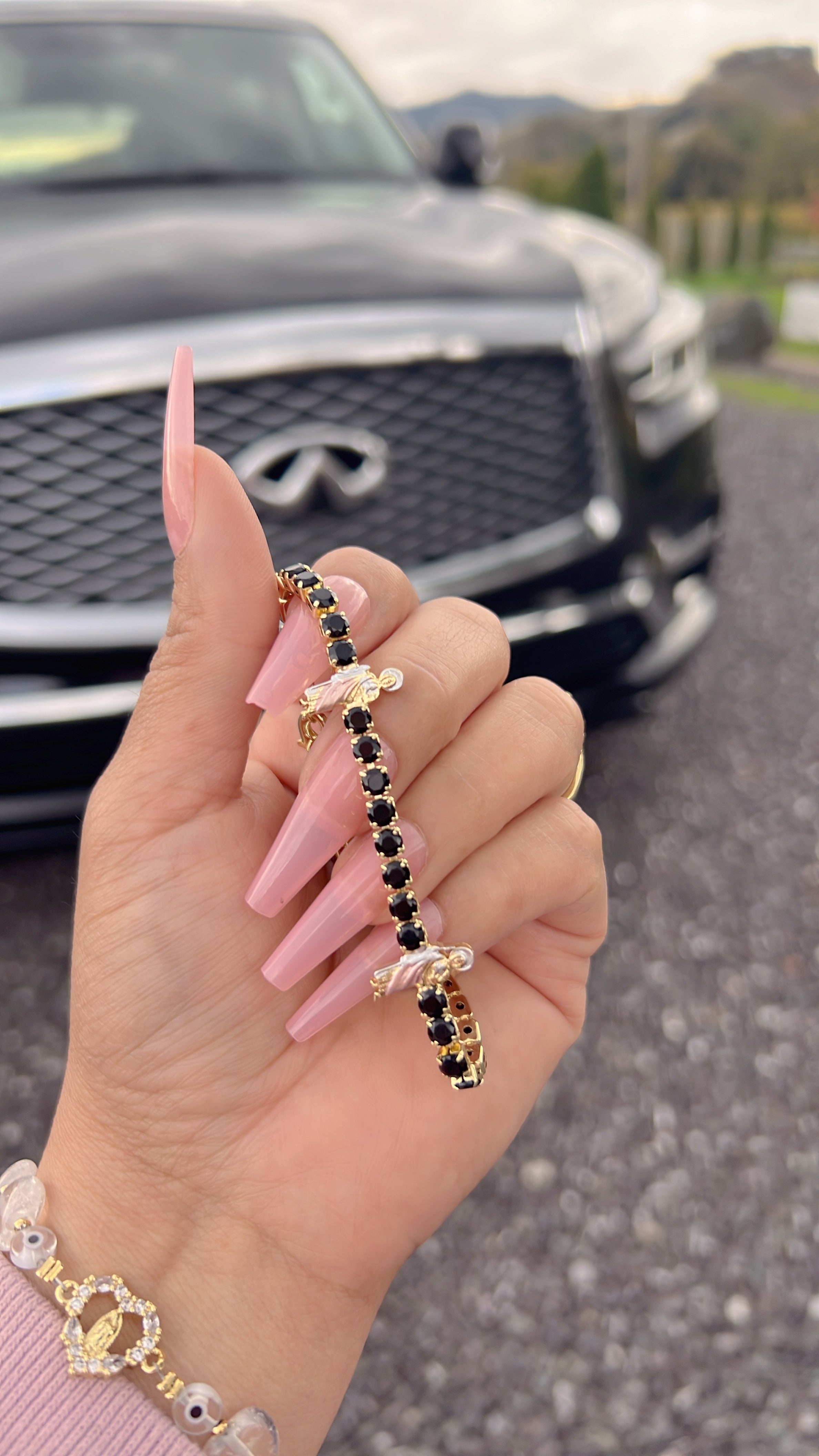 Midnight Saint Jude Bracelet