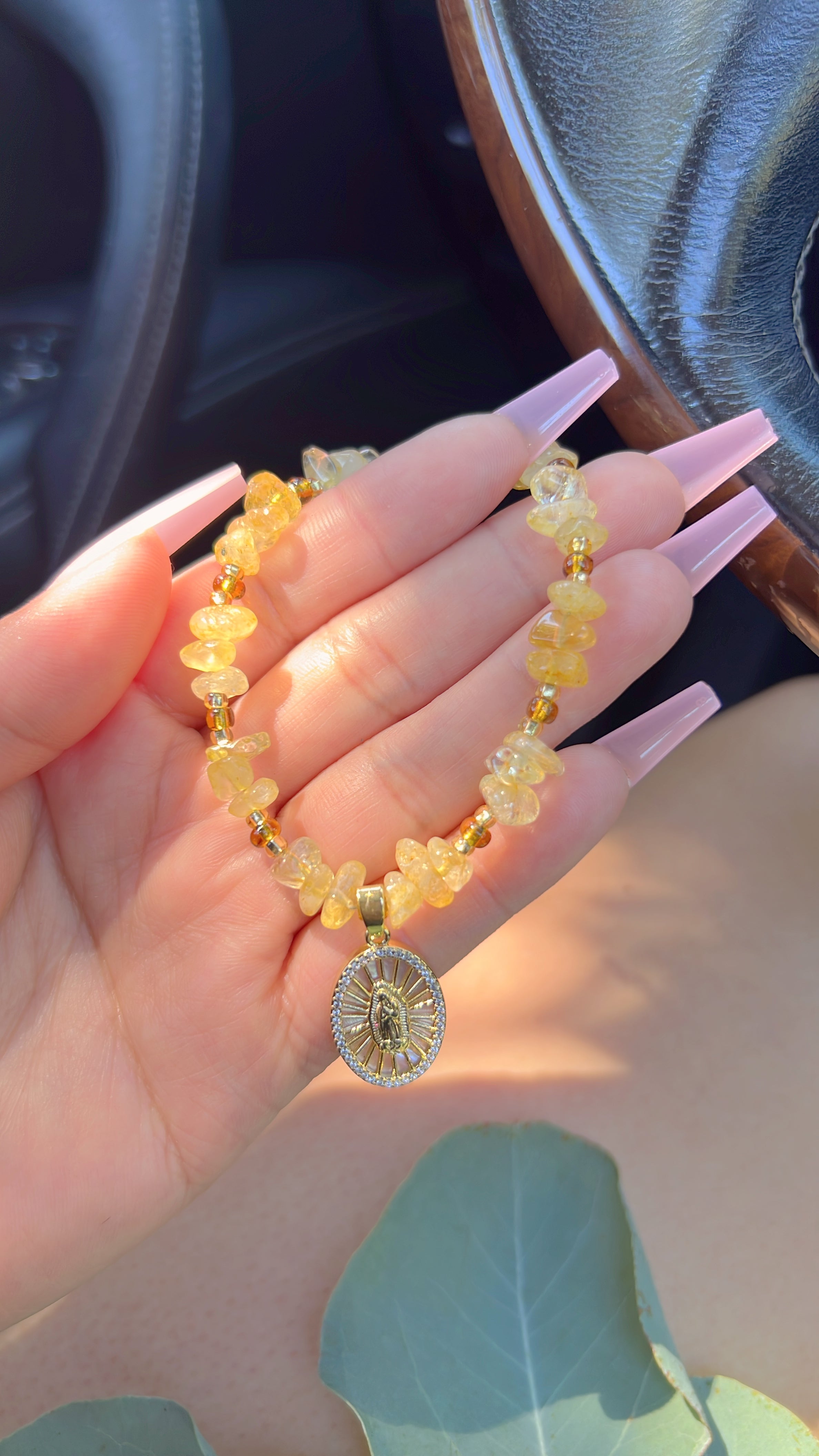 Radiating Virgin Mary Bracelet