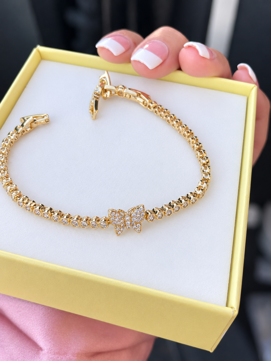 That Girl Butterfly Clasp Bracelet