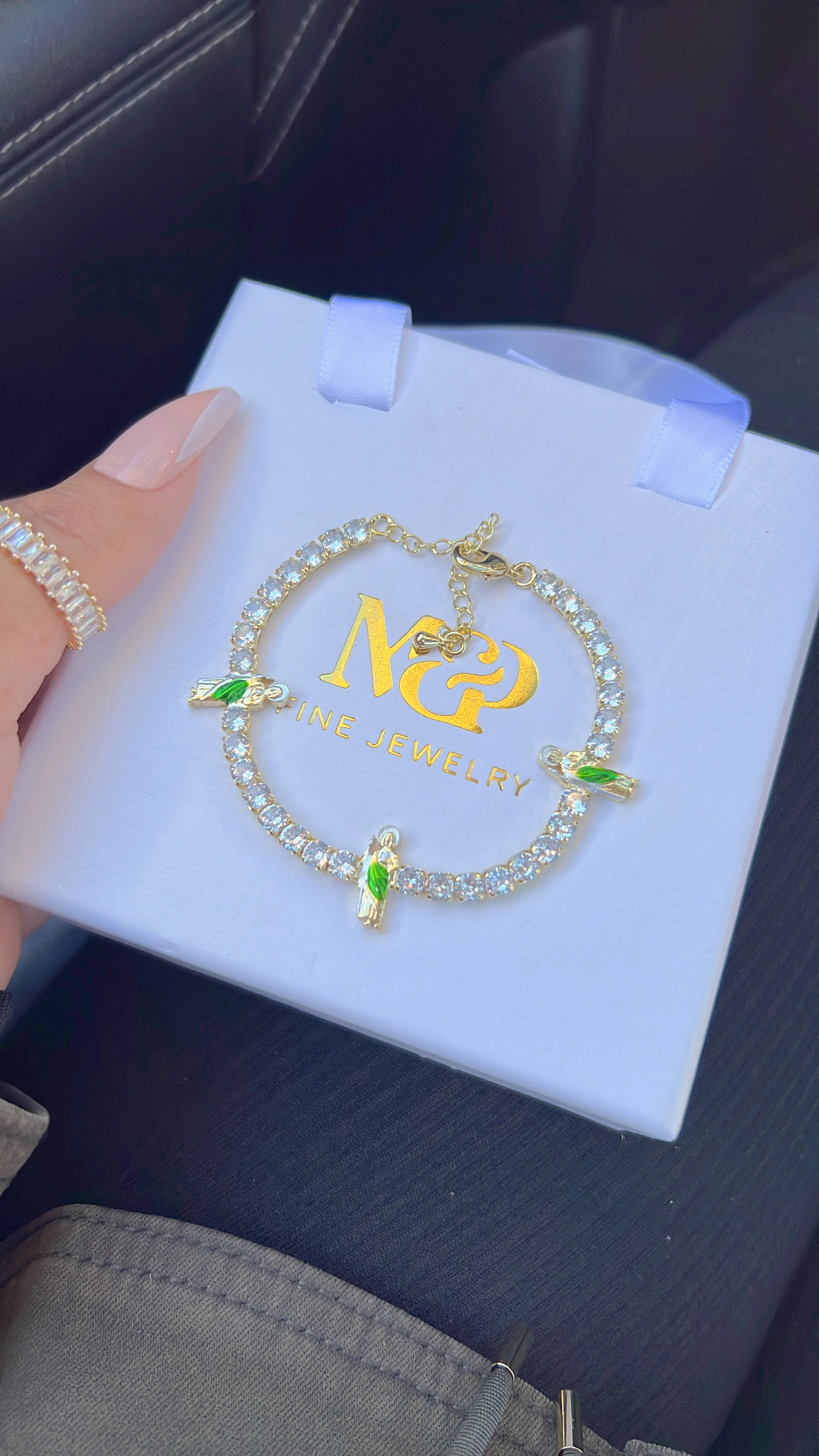 Pura Fe Verde Bracelet - San Judas