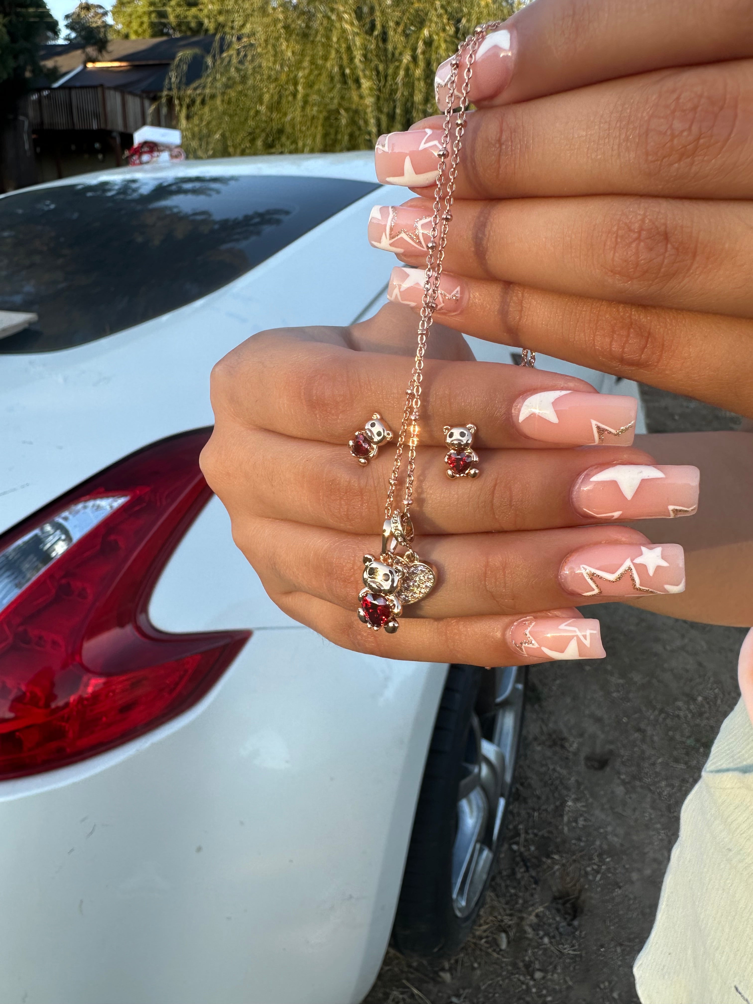 Golden Teddy Love Set