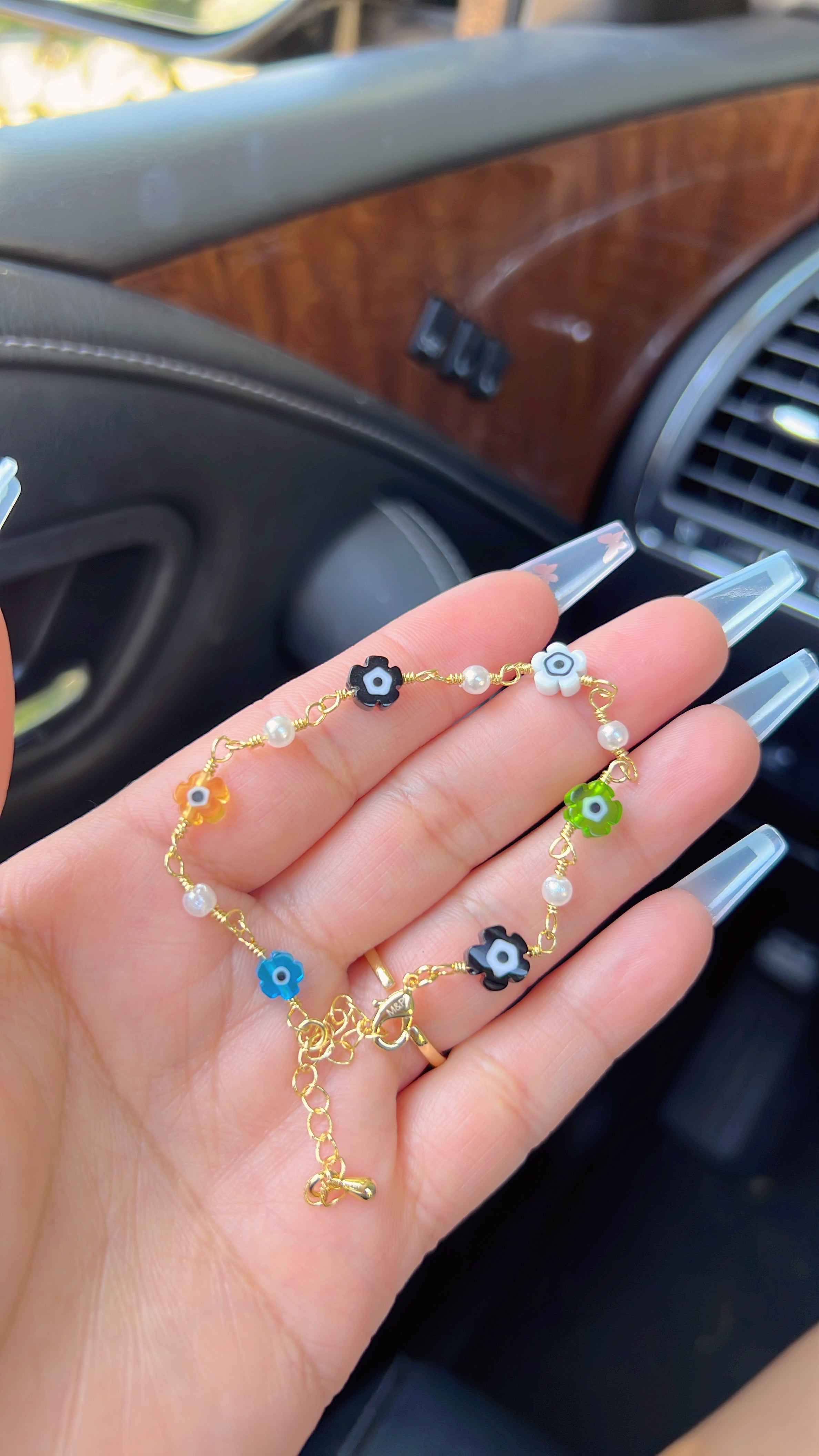 Pulsera de mal de ojo "Soft Girl"