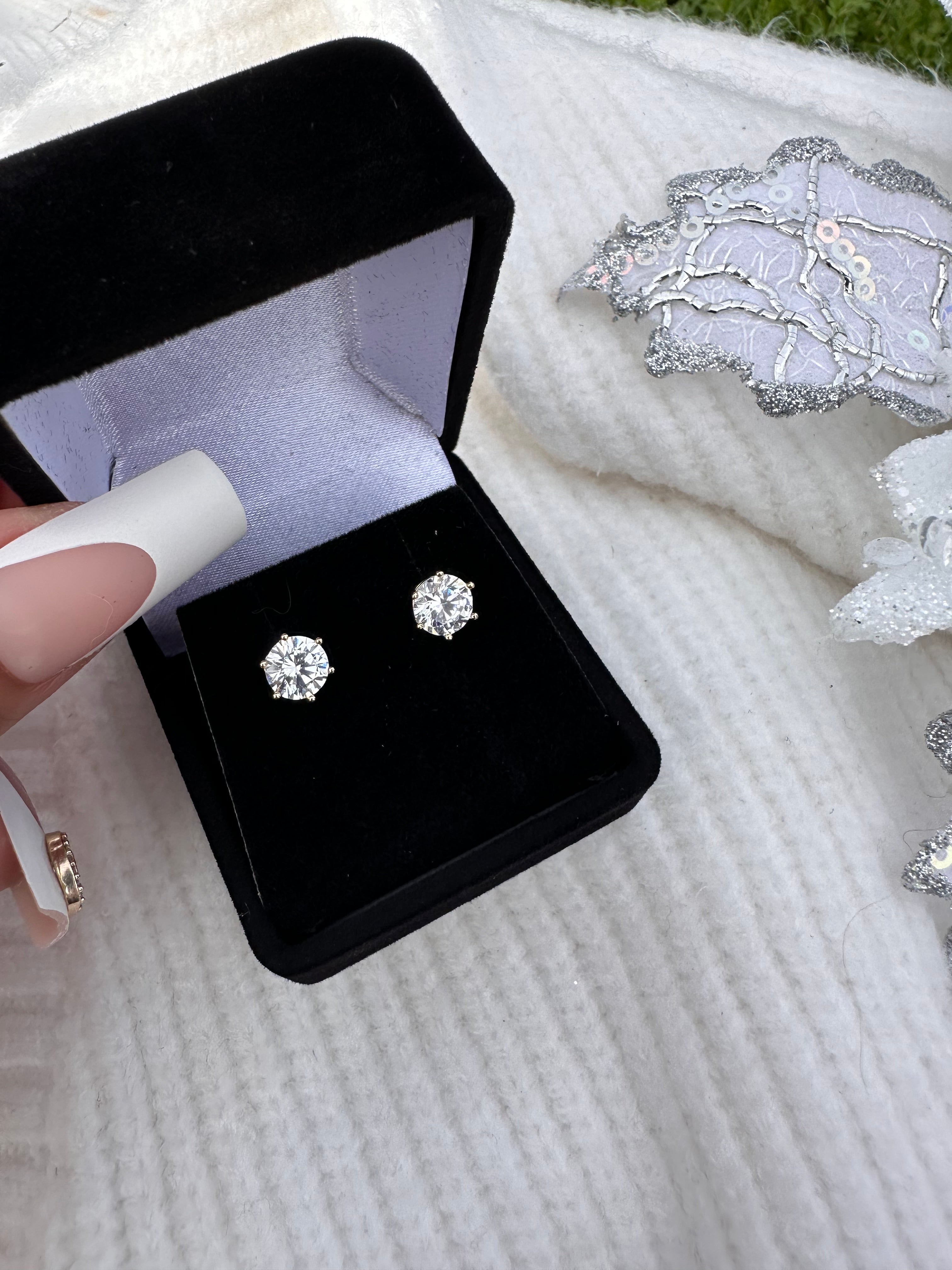 Shine On Stud Earrings