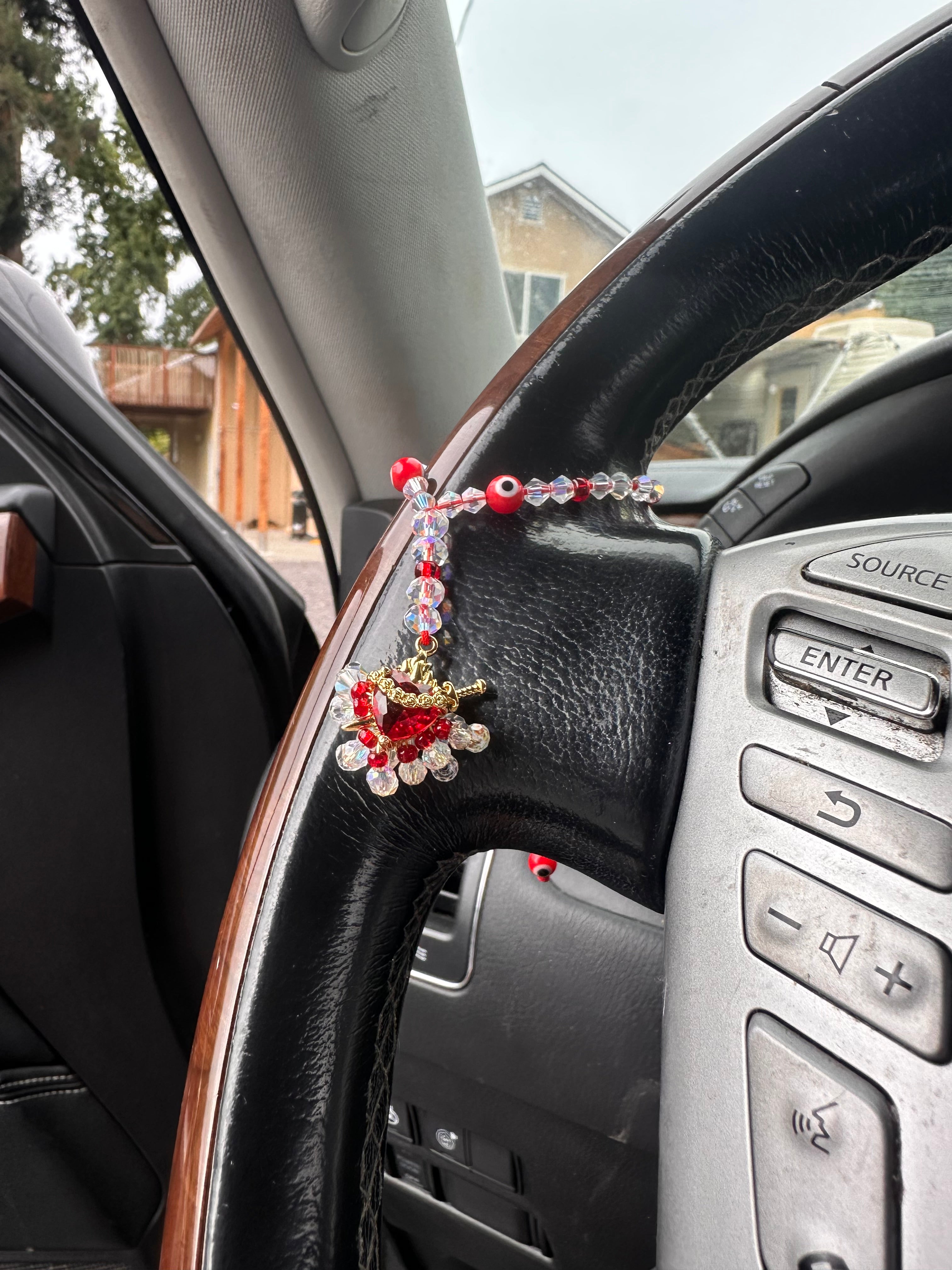 Corazón Sagrado – Accesorio para Auto
