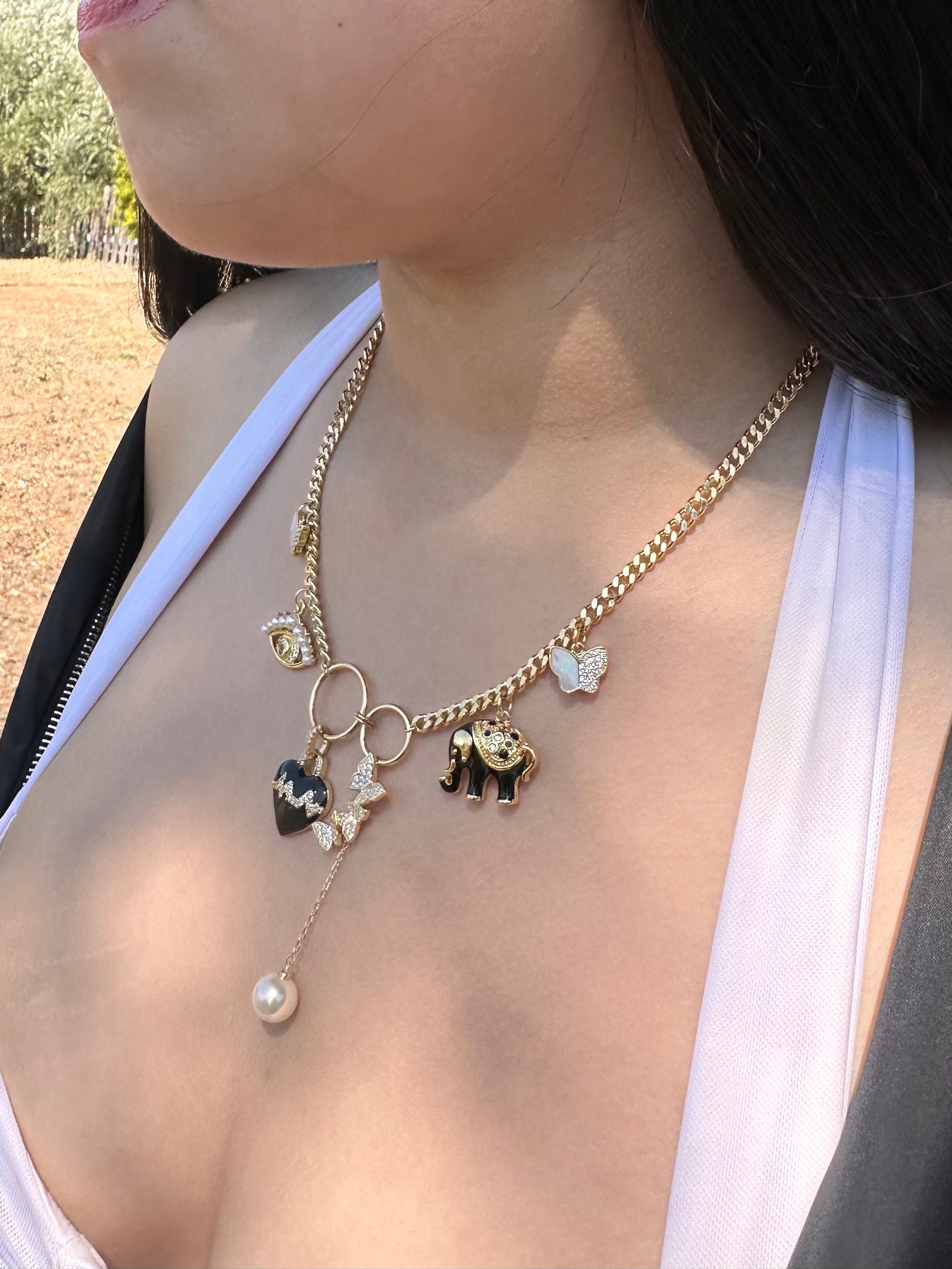 Divine Balance Charm Necklace