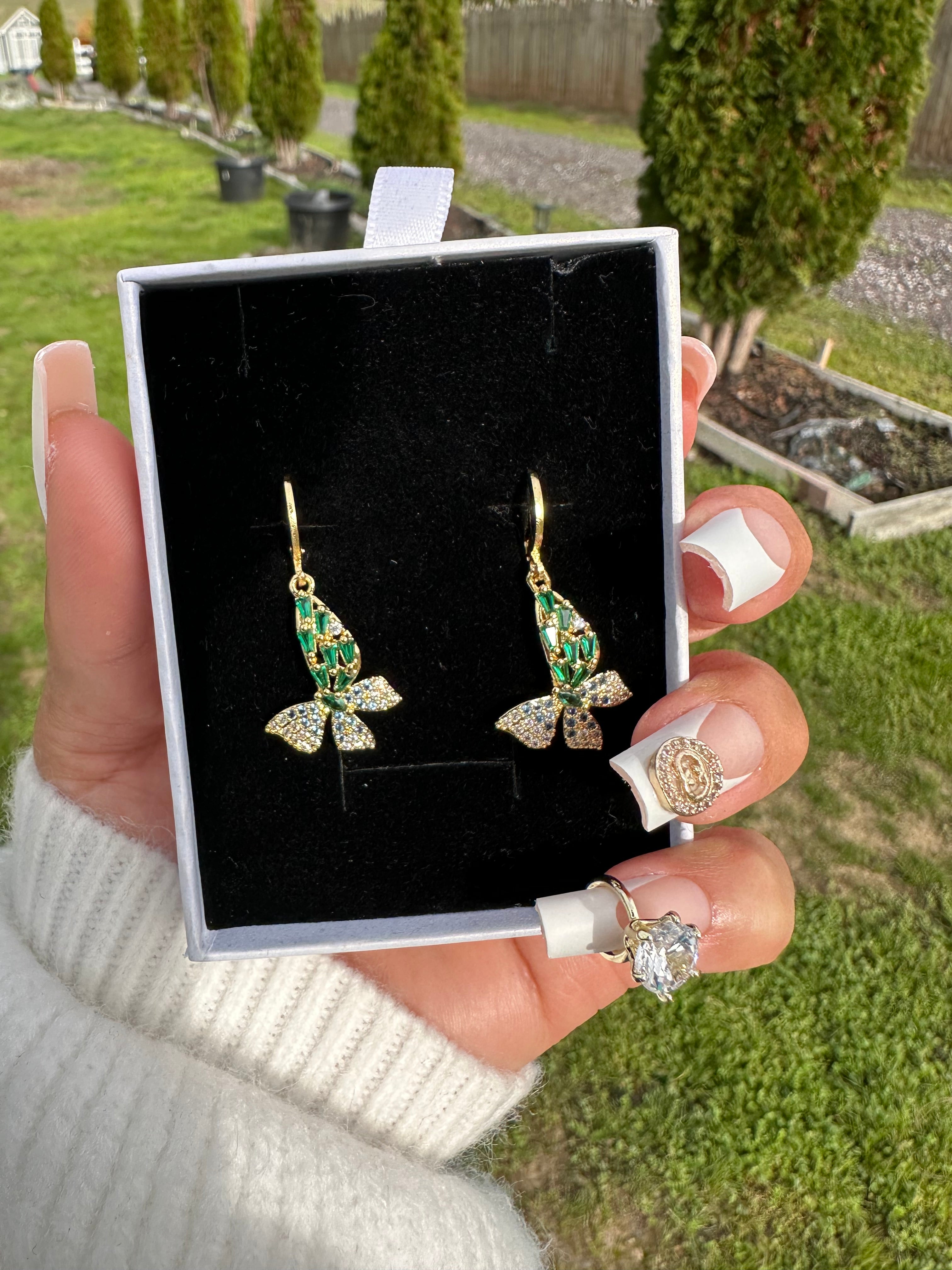 Sagehorn Butterfly Earrings