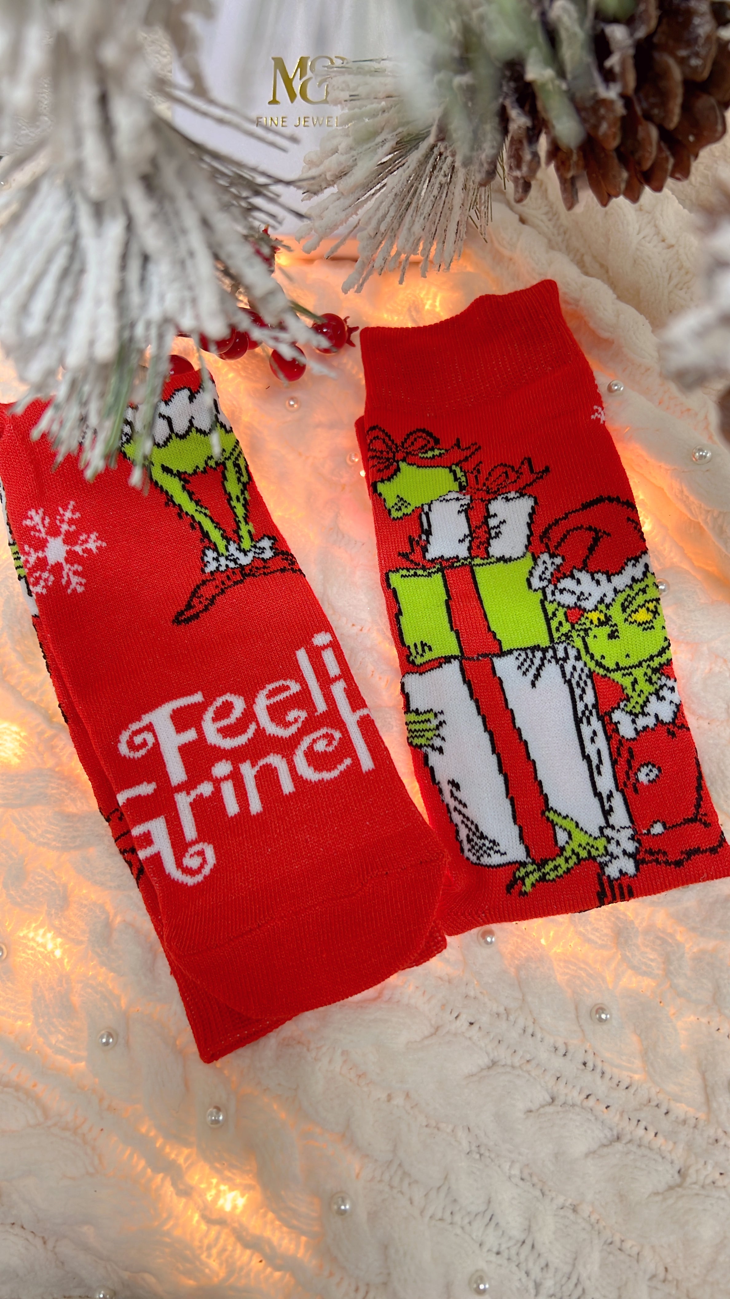 "How the Grinch Stole Christmas" Socks