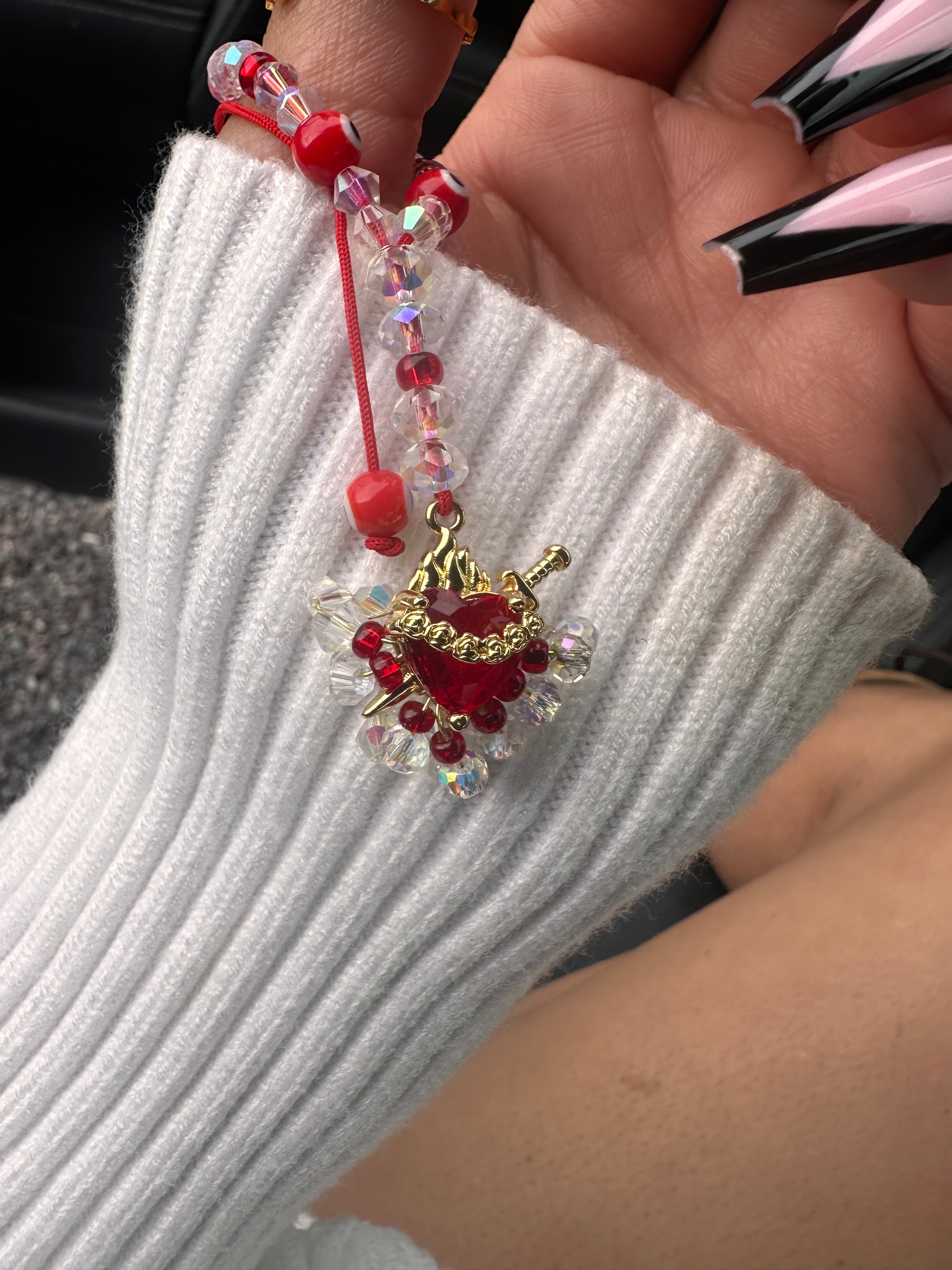 Corazón Sagrado – Accesorio para Auto