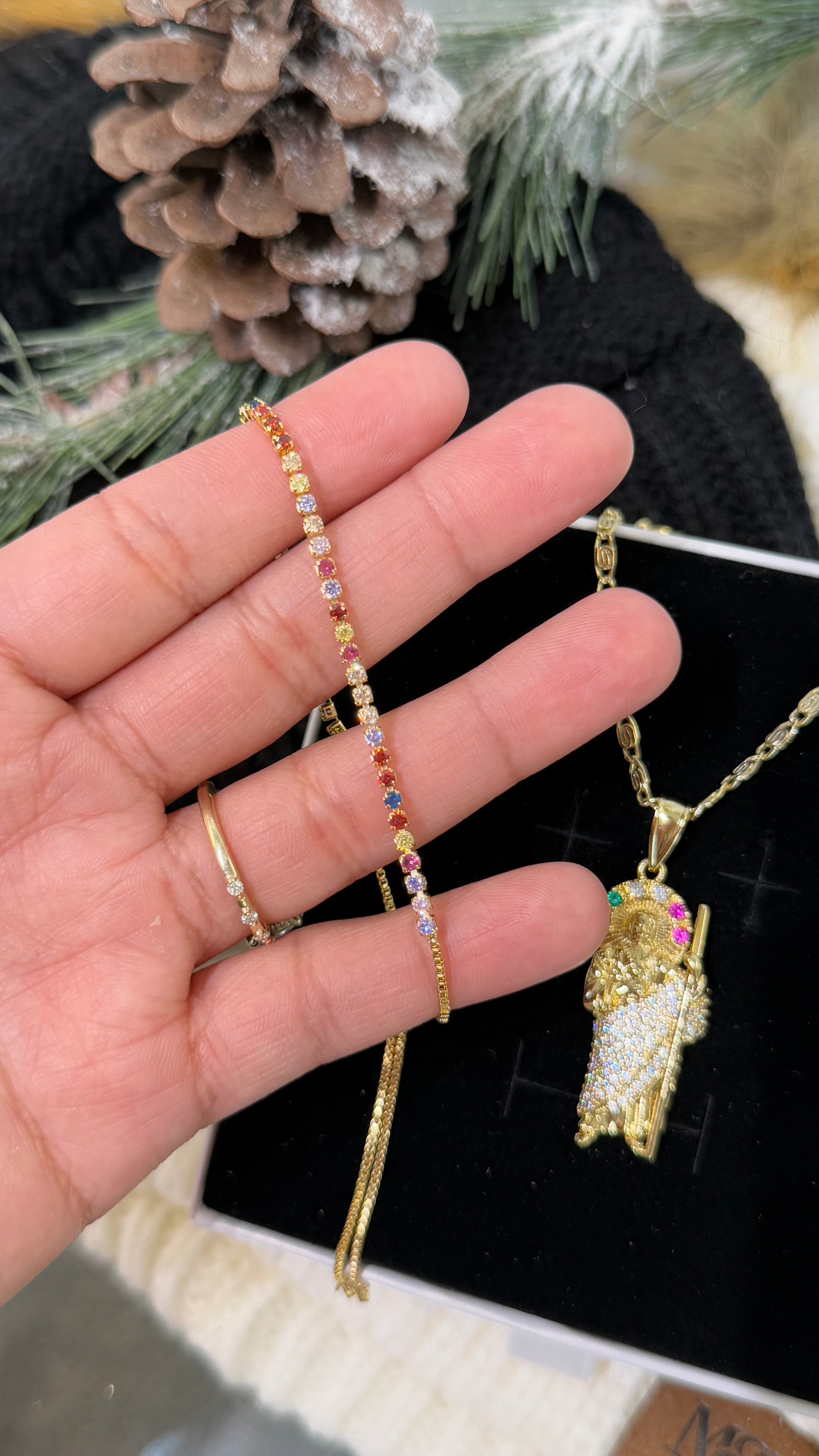 Radiant Saint Jude Necklace Set