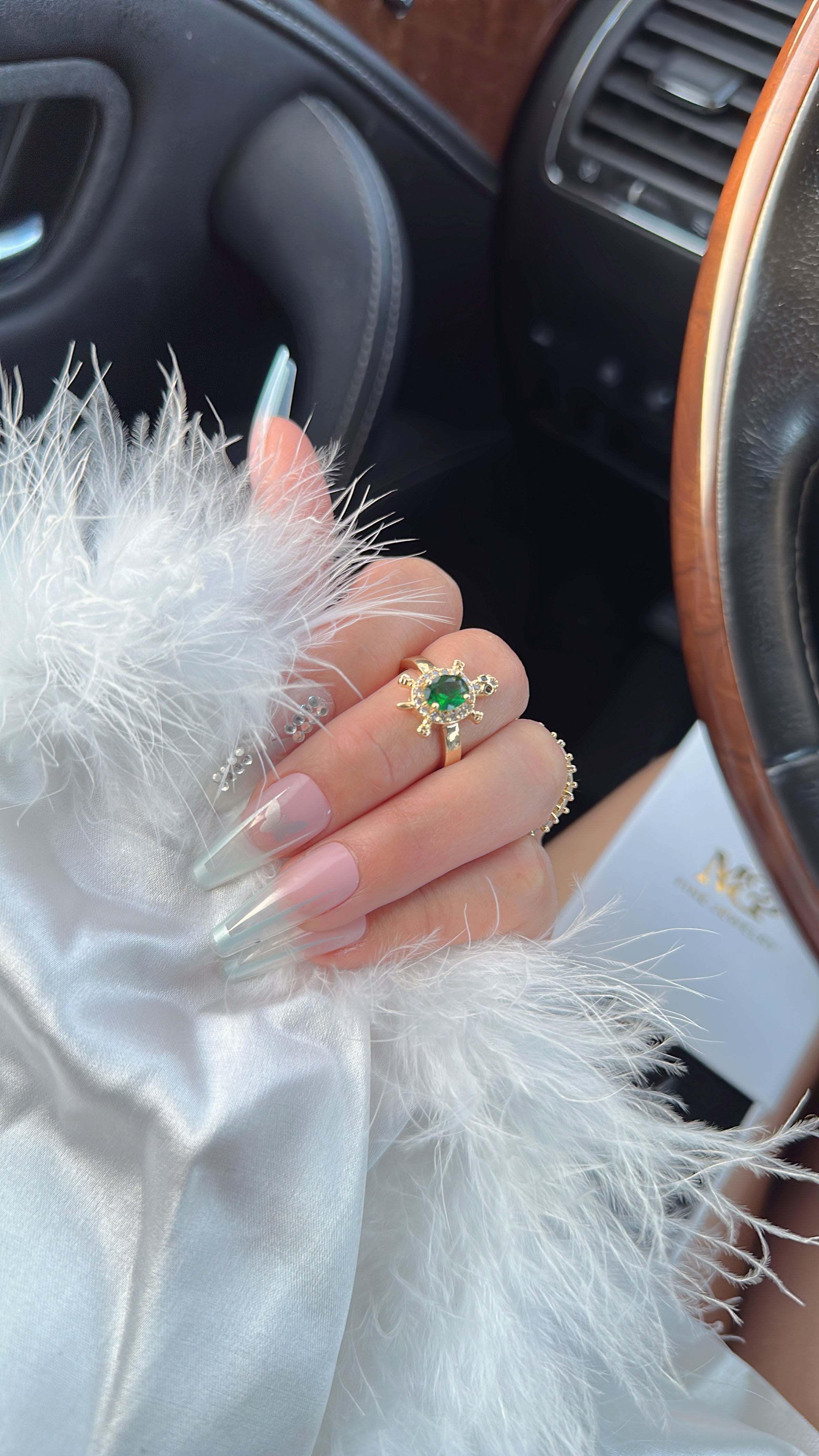 Money Attraction Turtle Ring: