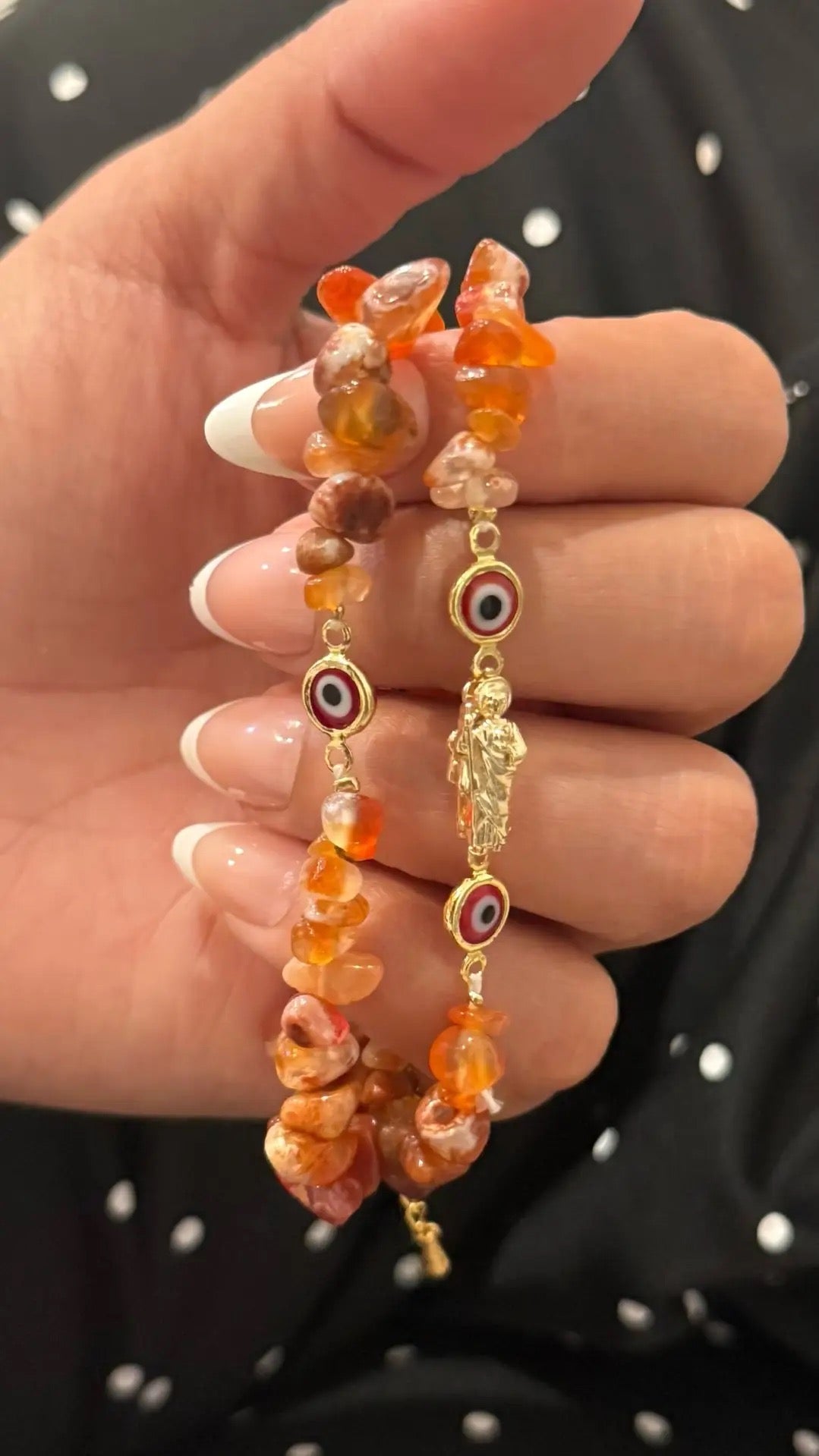 Carnelian Protection Bracelet Set