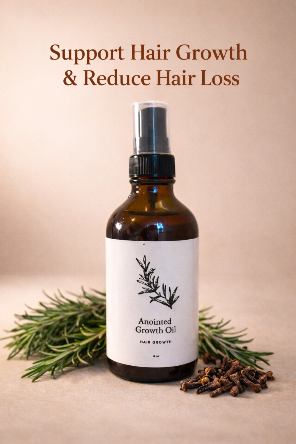 PRE ORDER: Anointed Growth Oil: Hair Growth