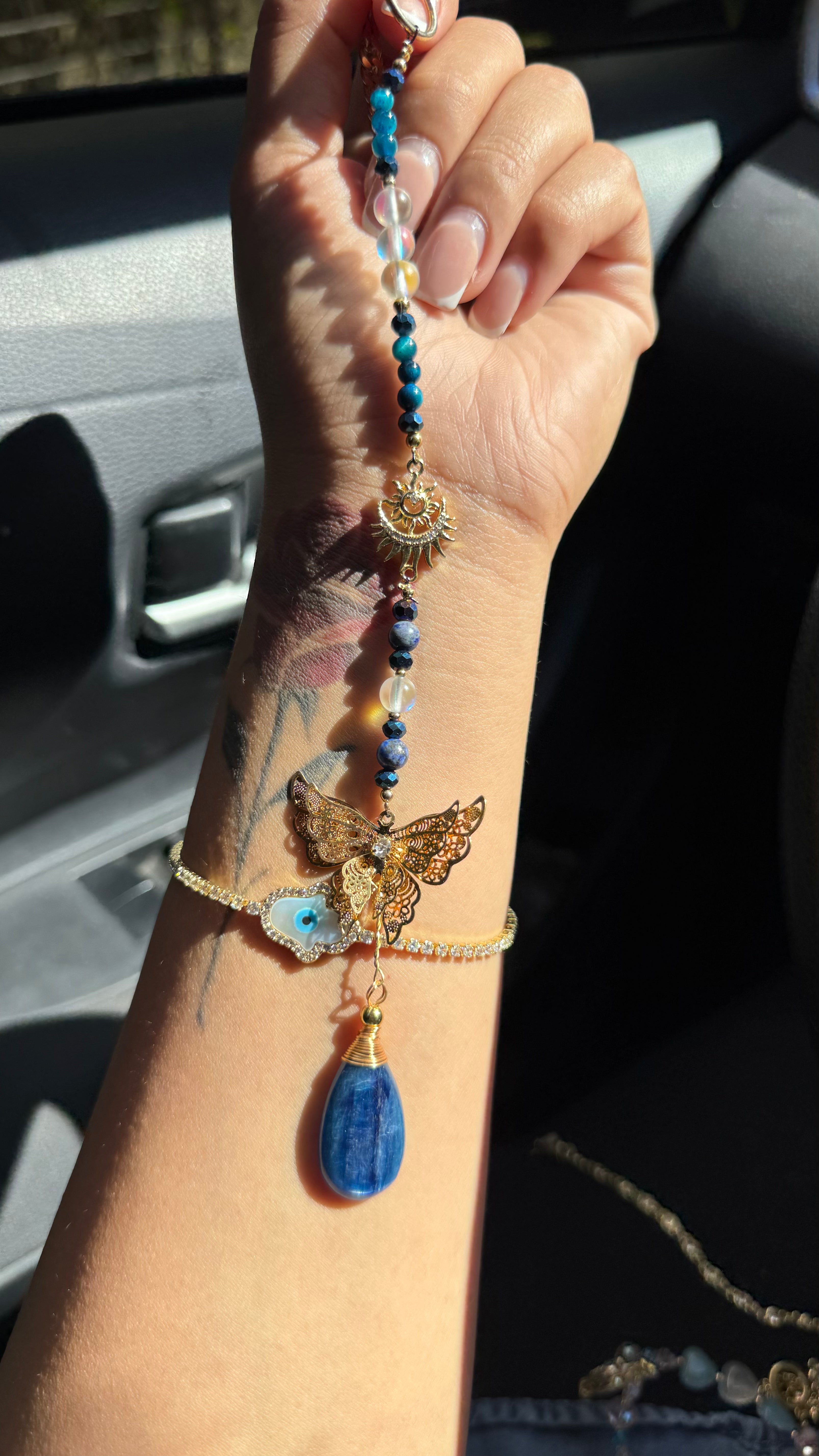 Spiritual Lapis Lazuli Car Accessory