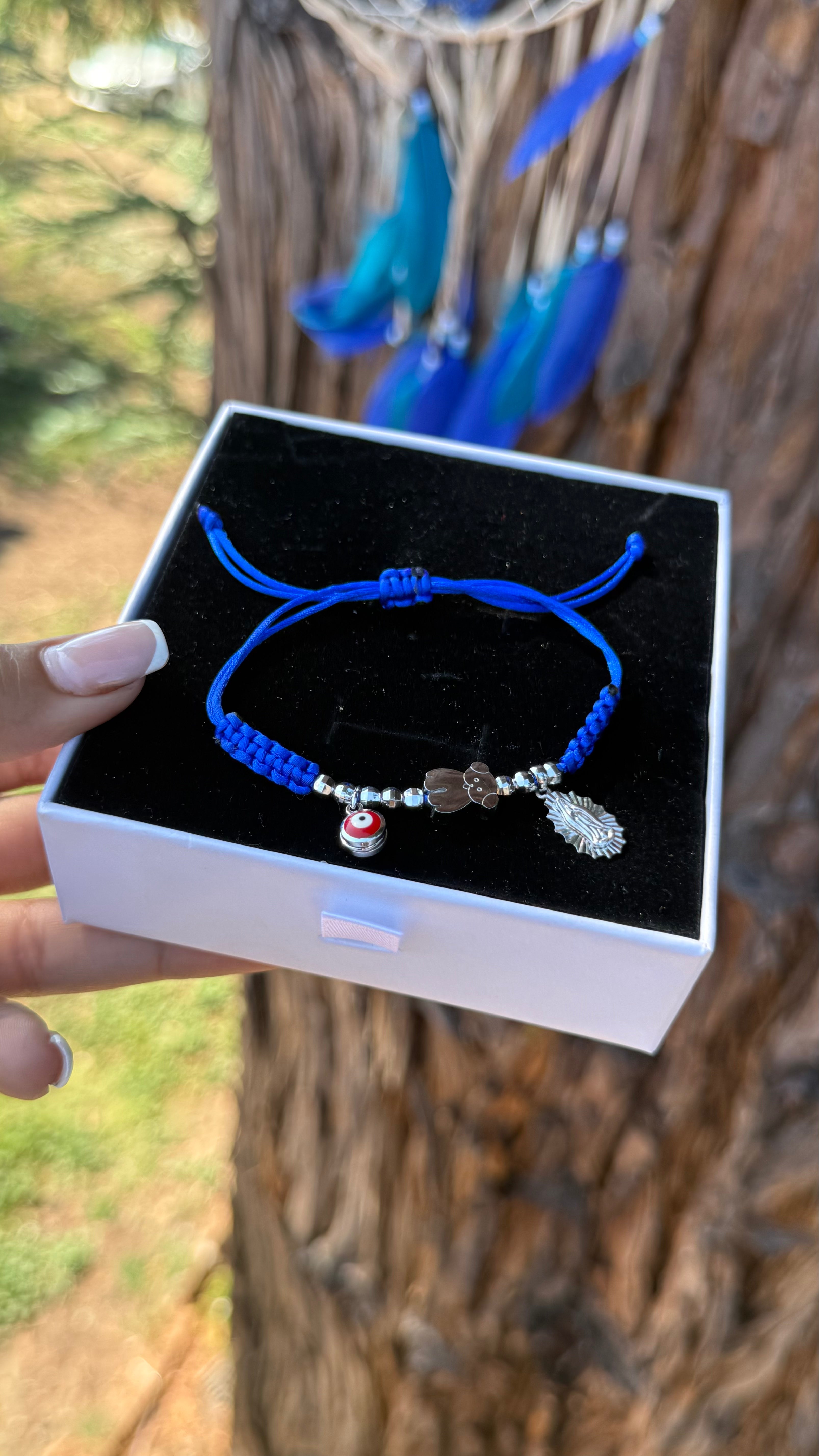 Osito Protection Bracelet con la Virgencita