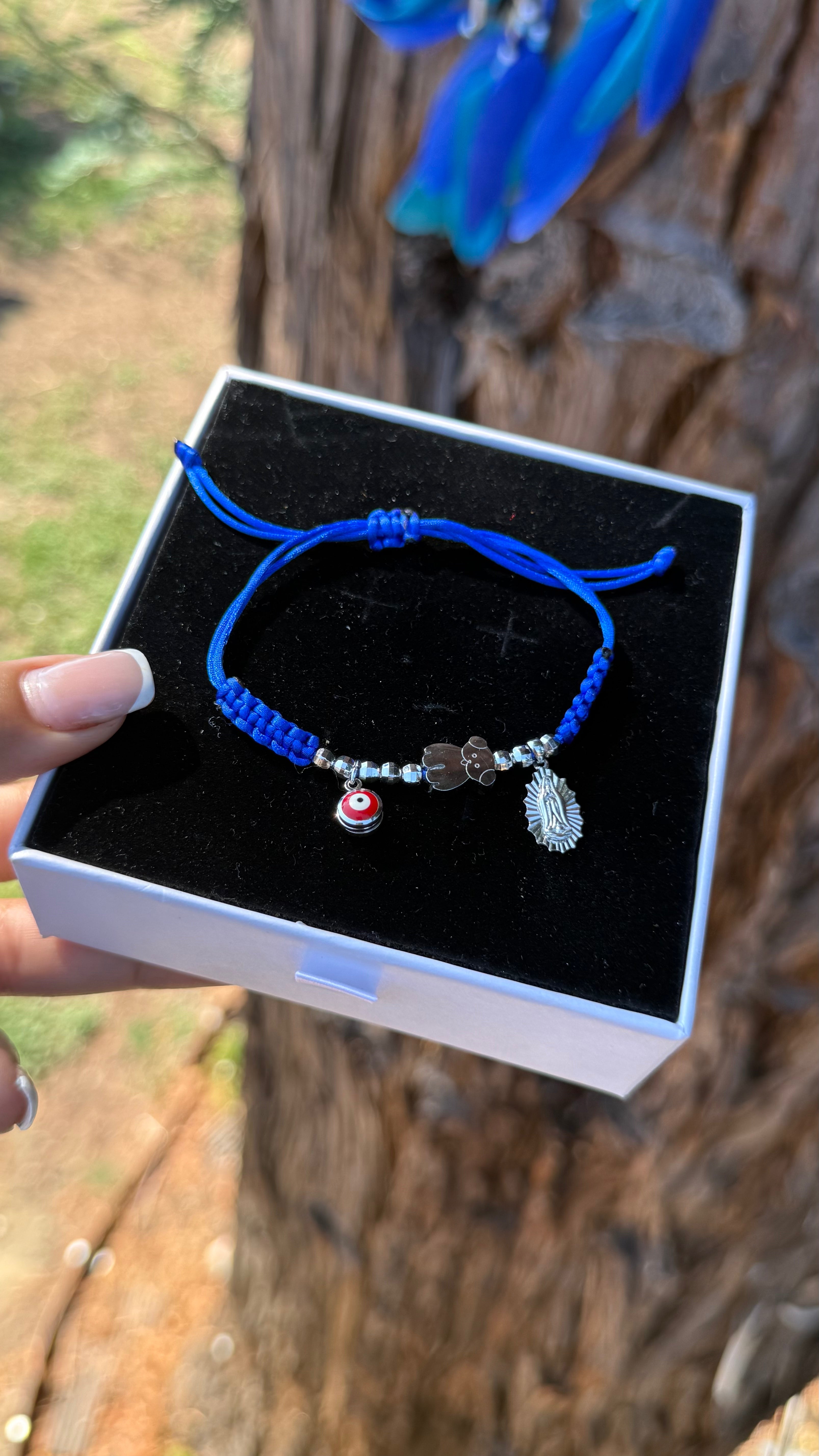 Osito Protection Bracelet con la Virgencita