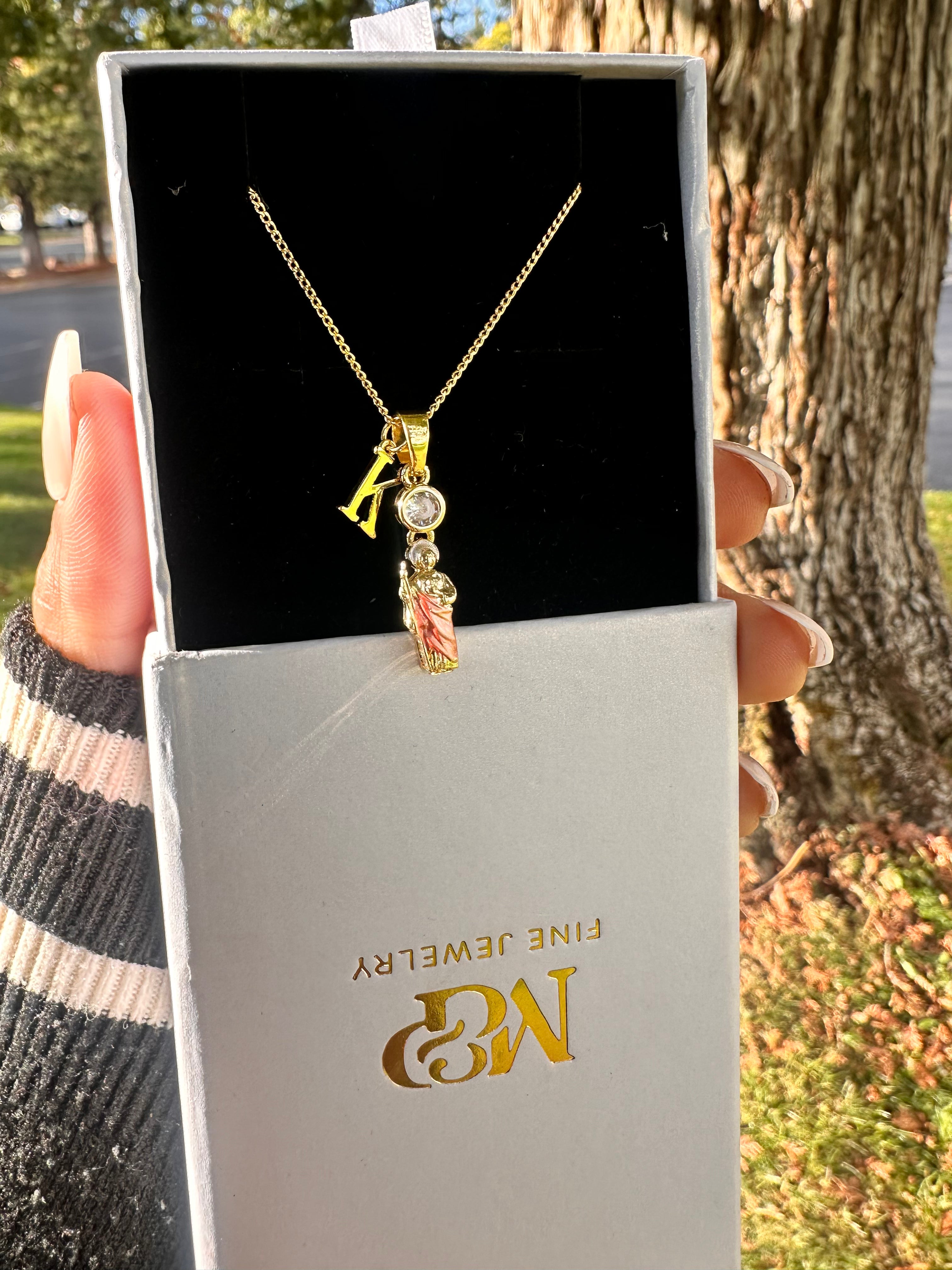 Coquette Saint Jude Necklace