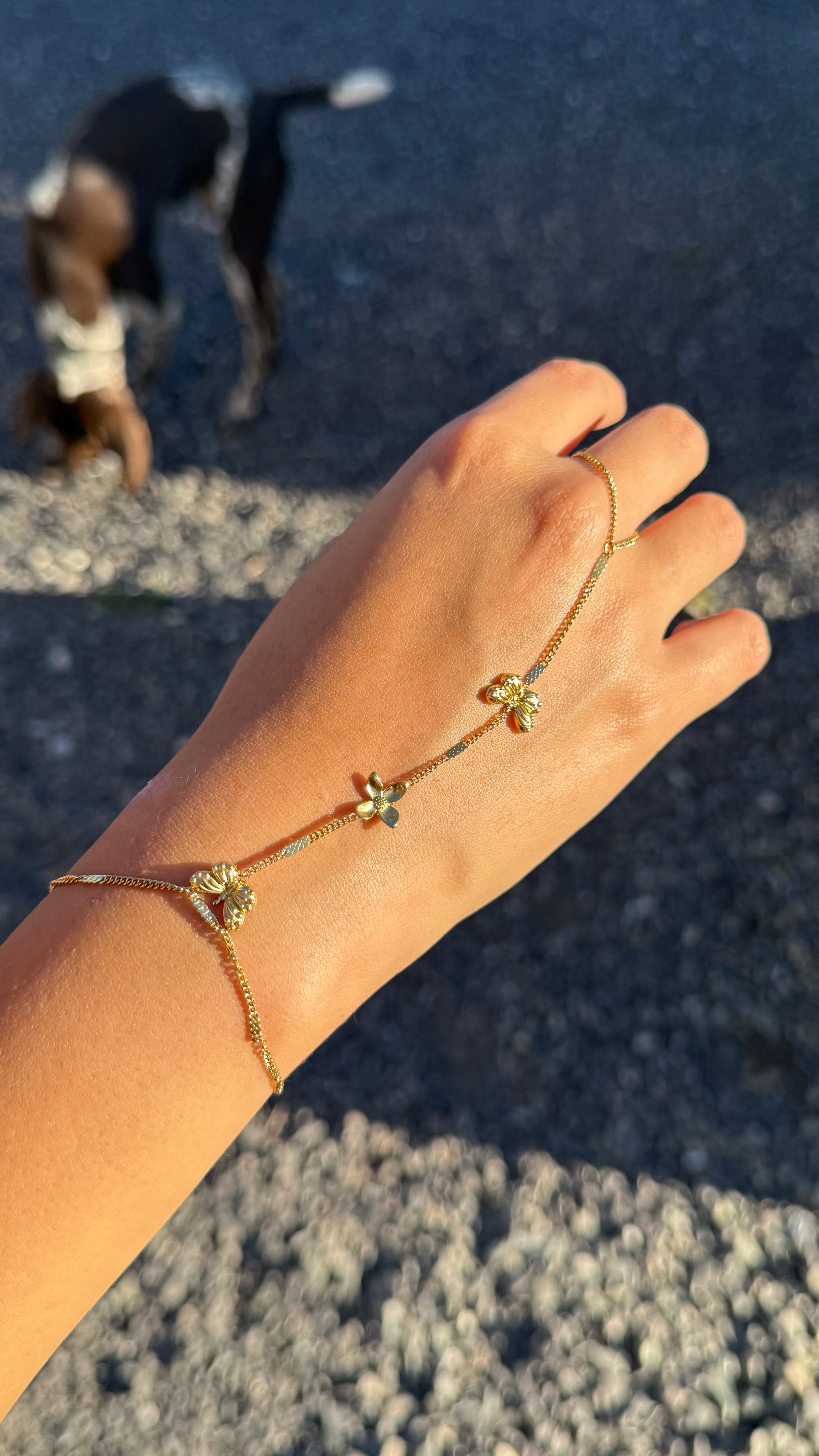 Enchanted Butterfly Hand Chain