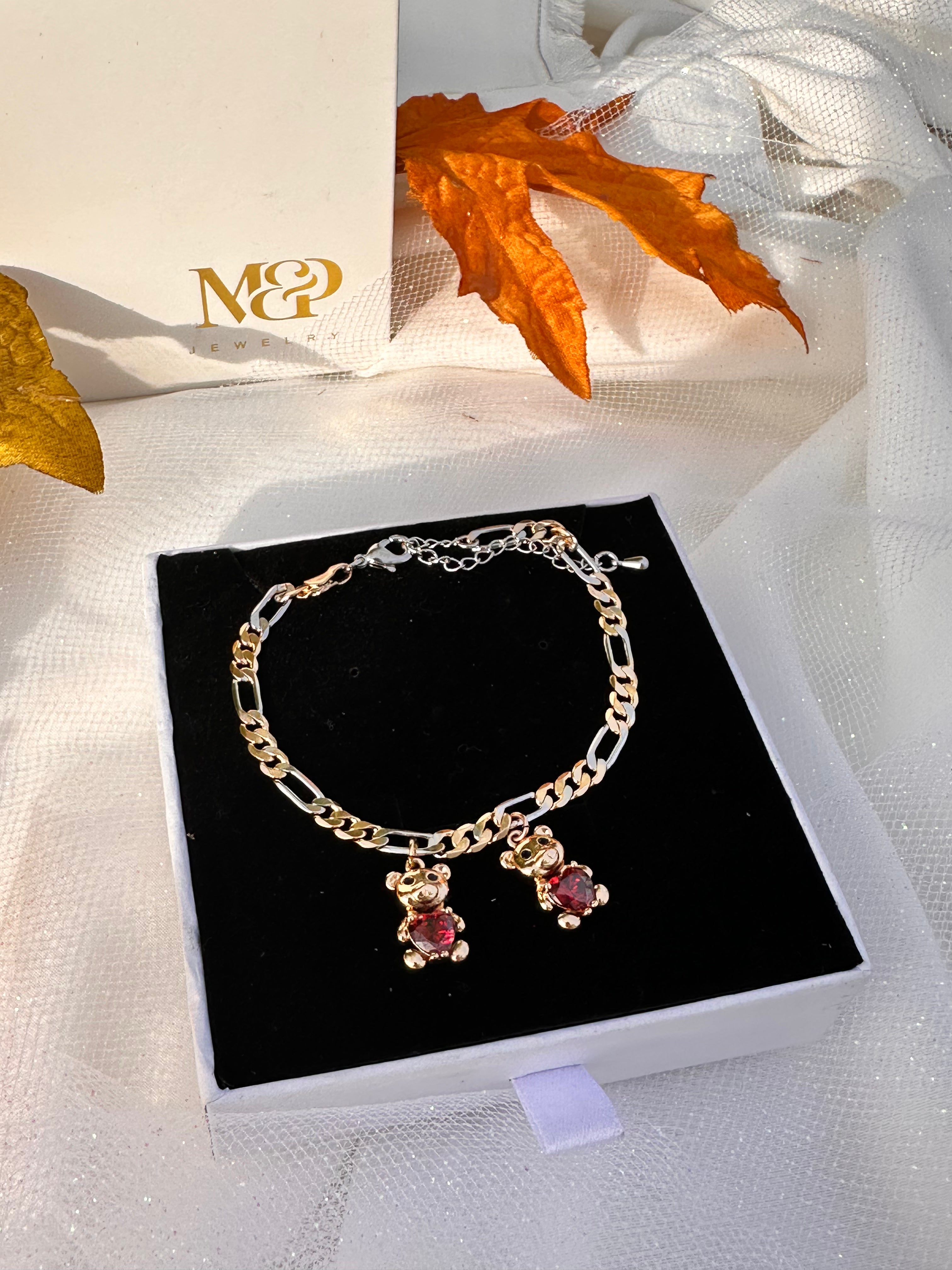 Double Teddy Love Chain