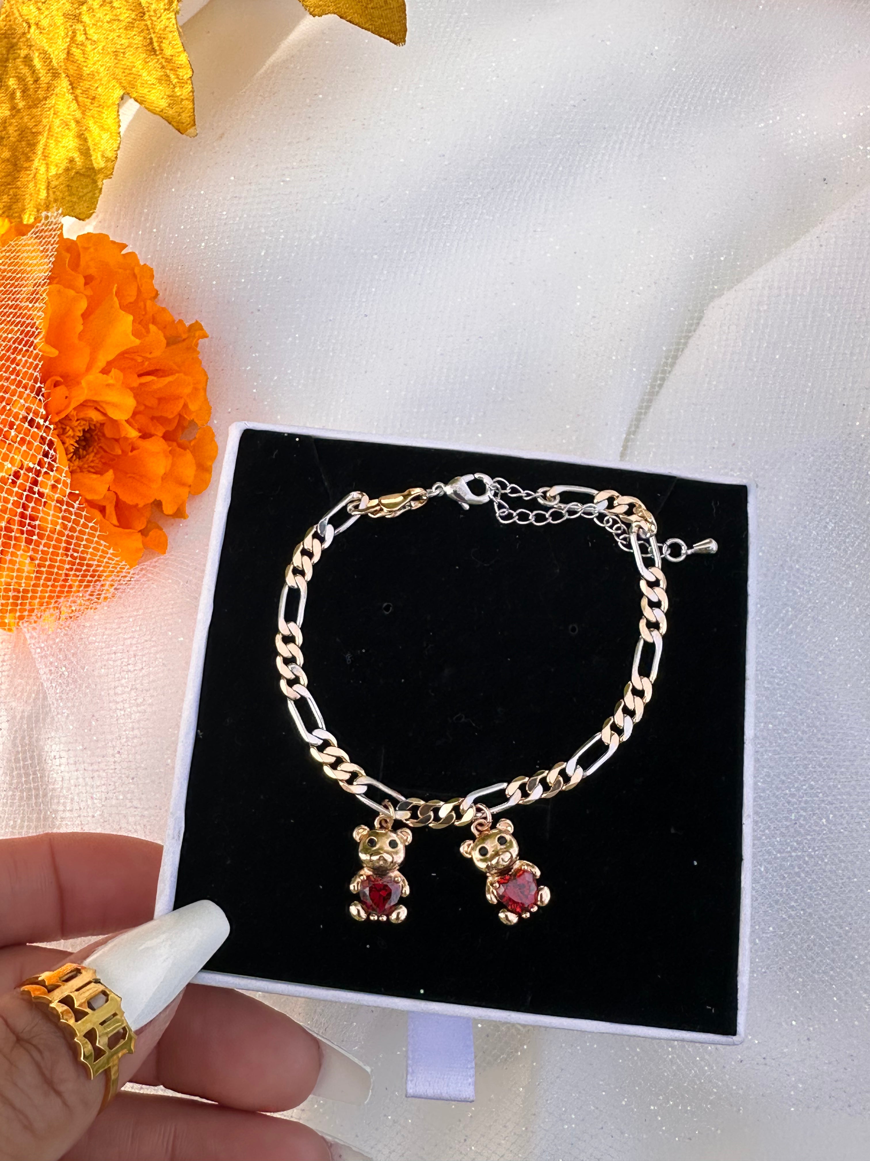 Double Teddy Love Chain