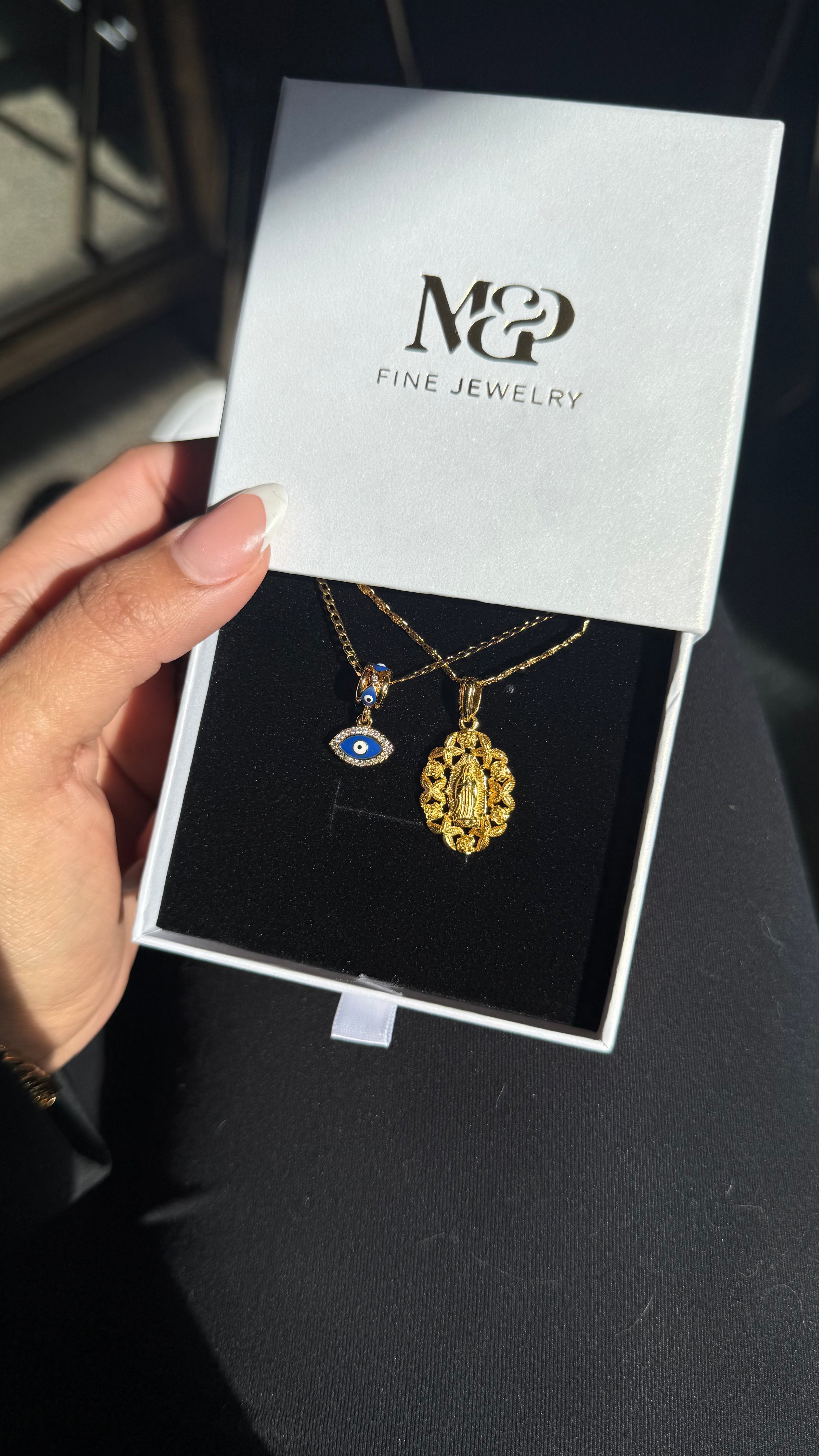 24k Lady of Guadalupe Protection Set