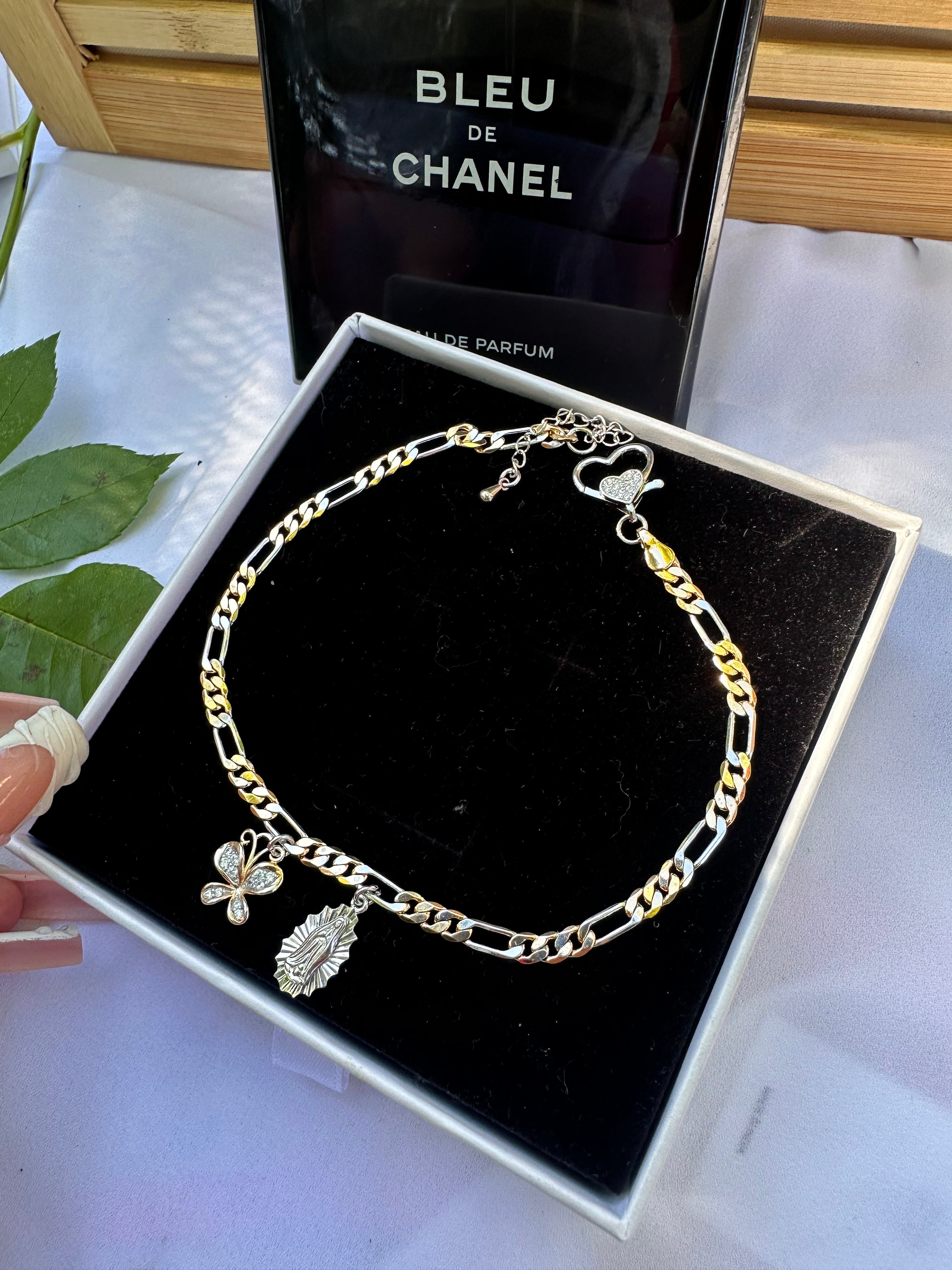 Lady of Guadalupe Figaro Bracelet