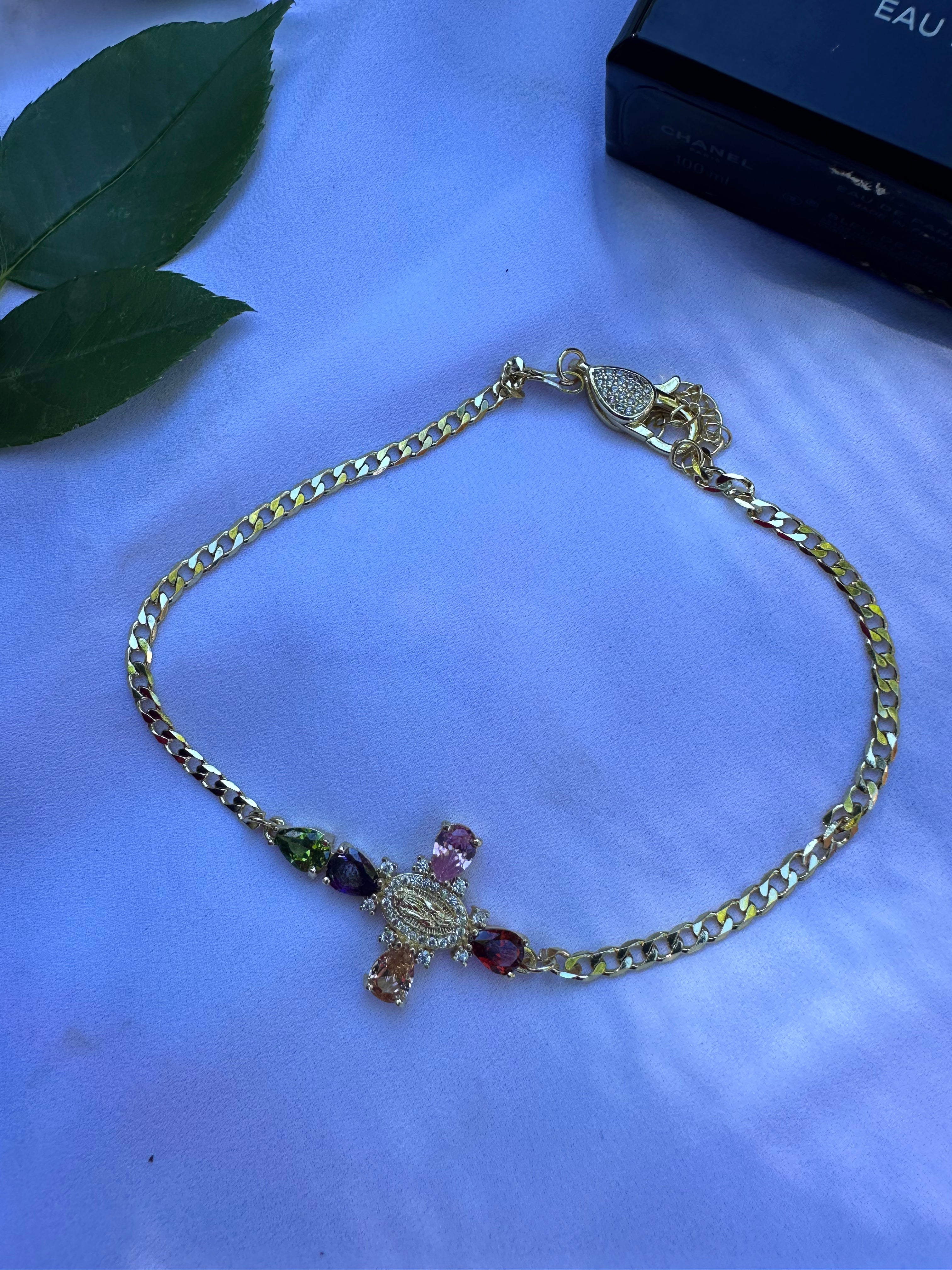 Summer Cross Anklet