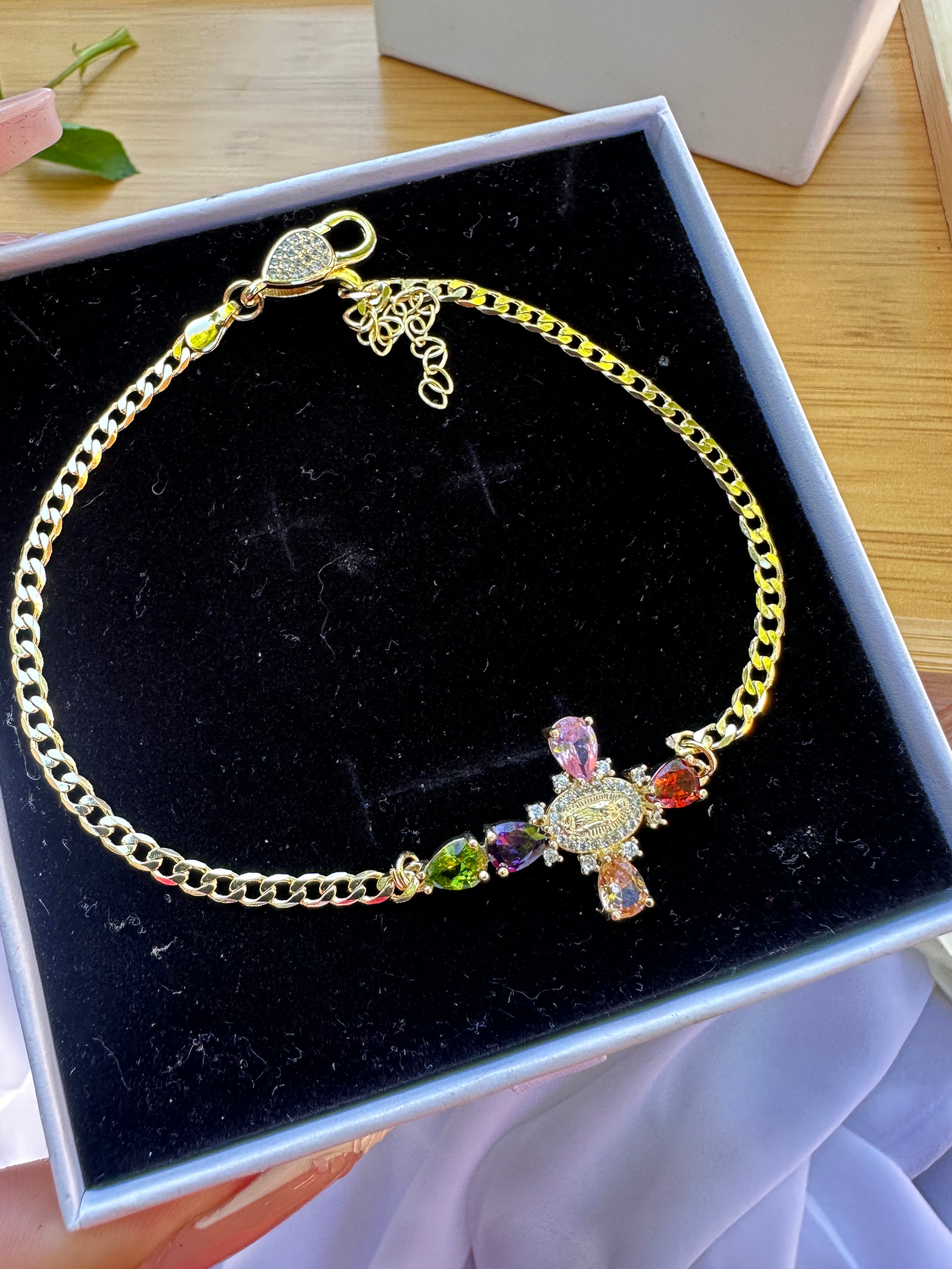 Summer Cross Anklet