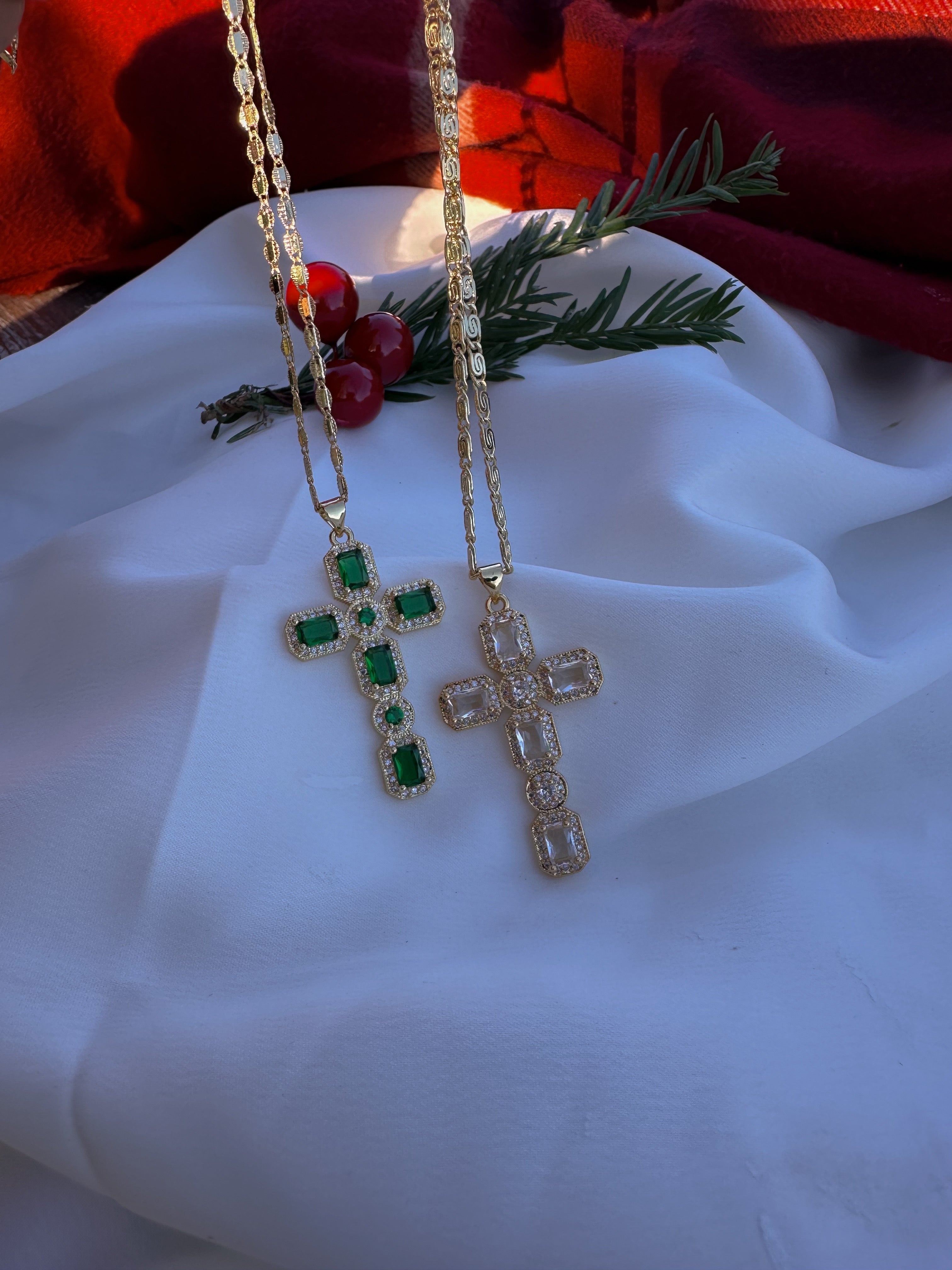 Divine Cross Necklace