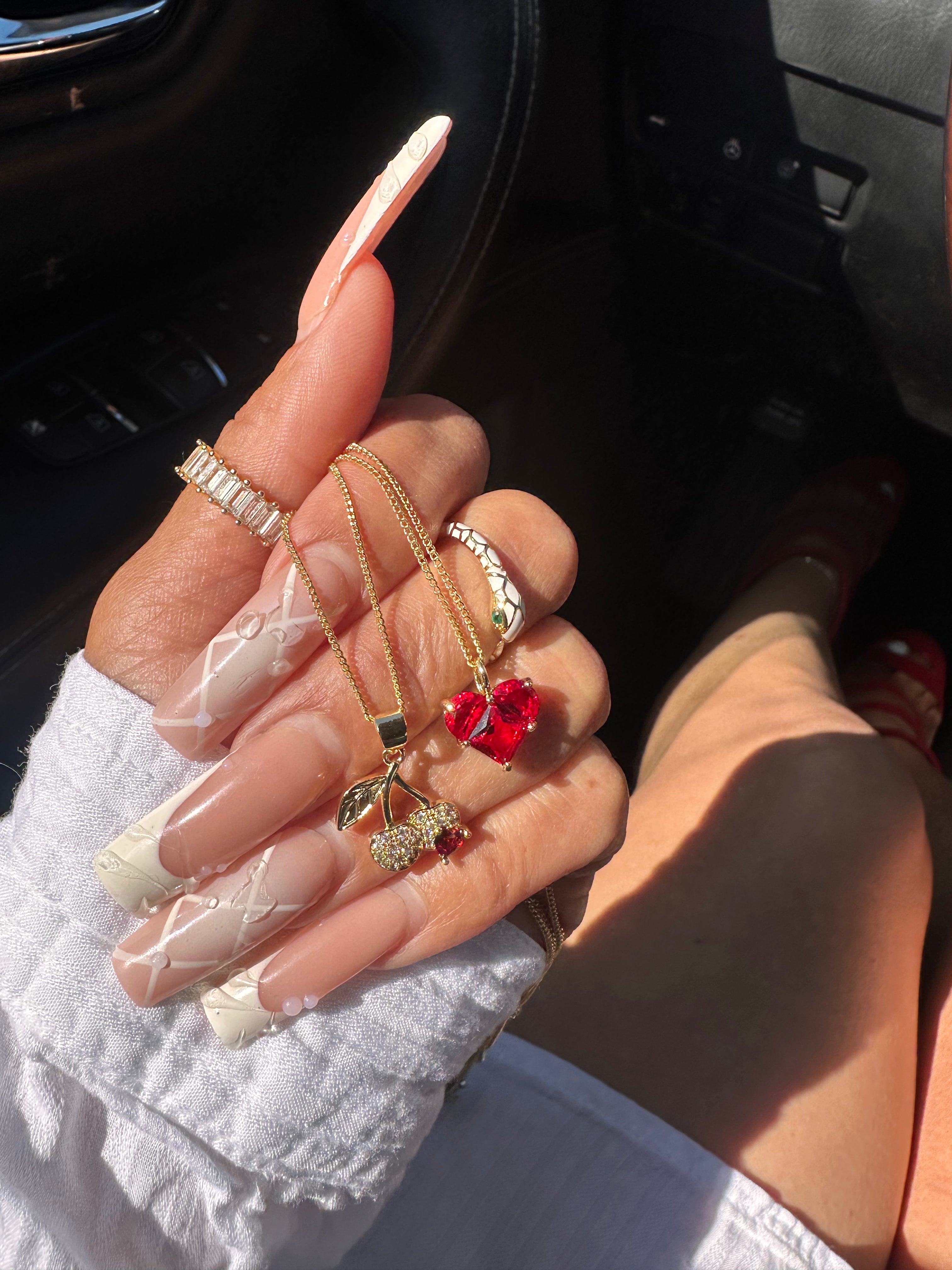 🍒 Lovely Cherry Necklace Set 🍒