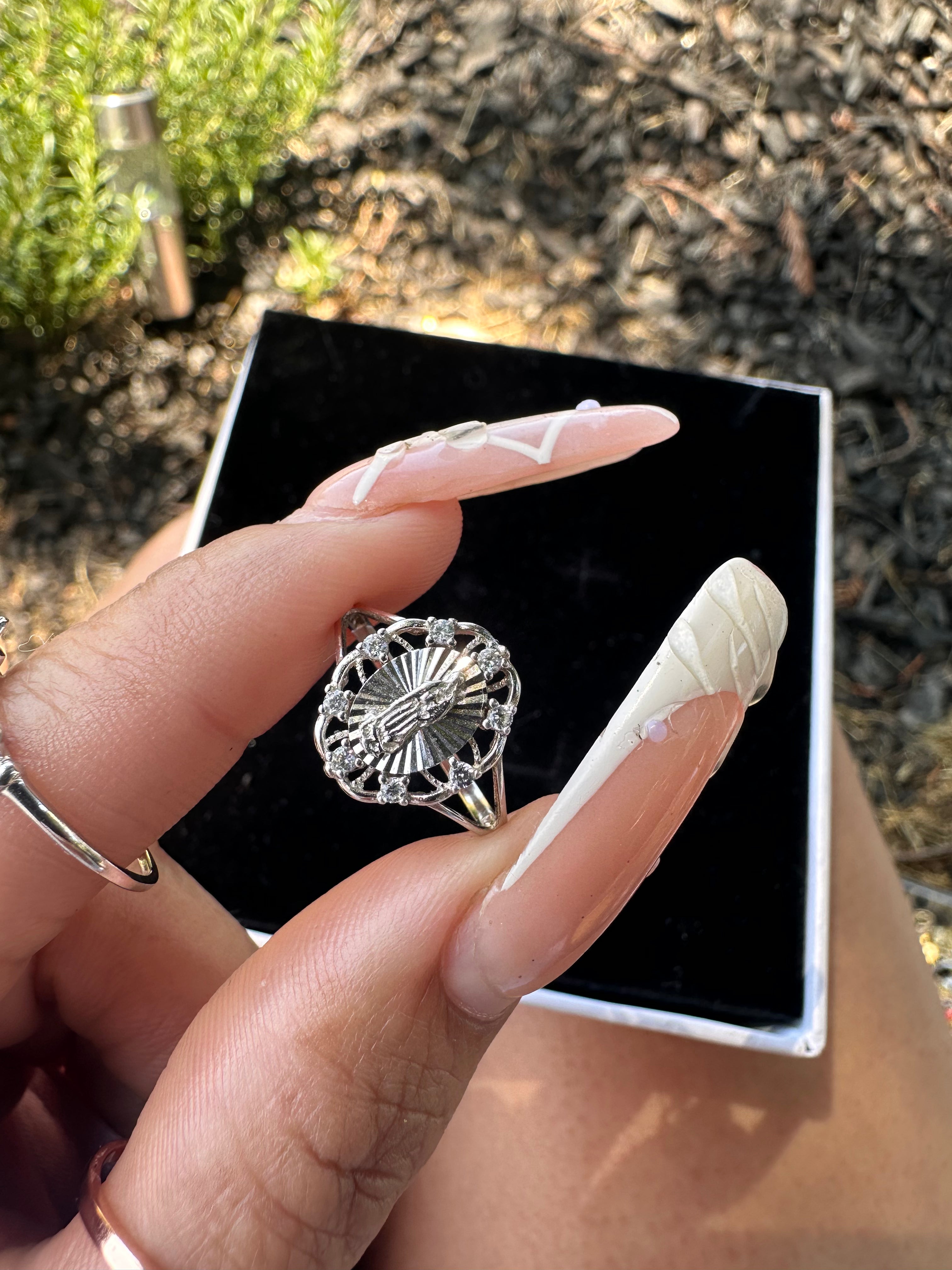 Virgencita Maria Ring