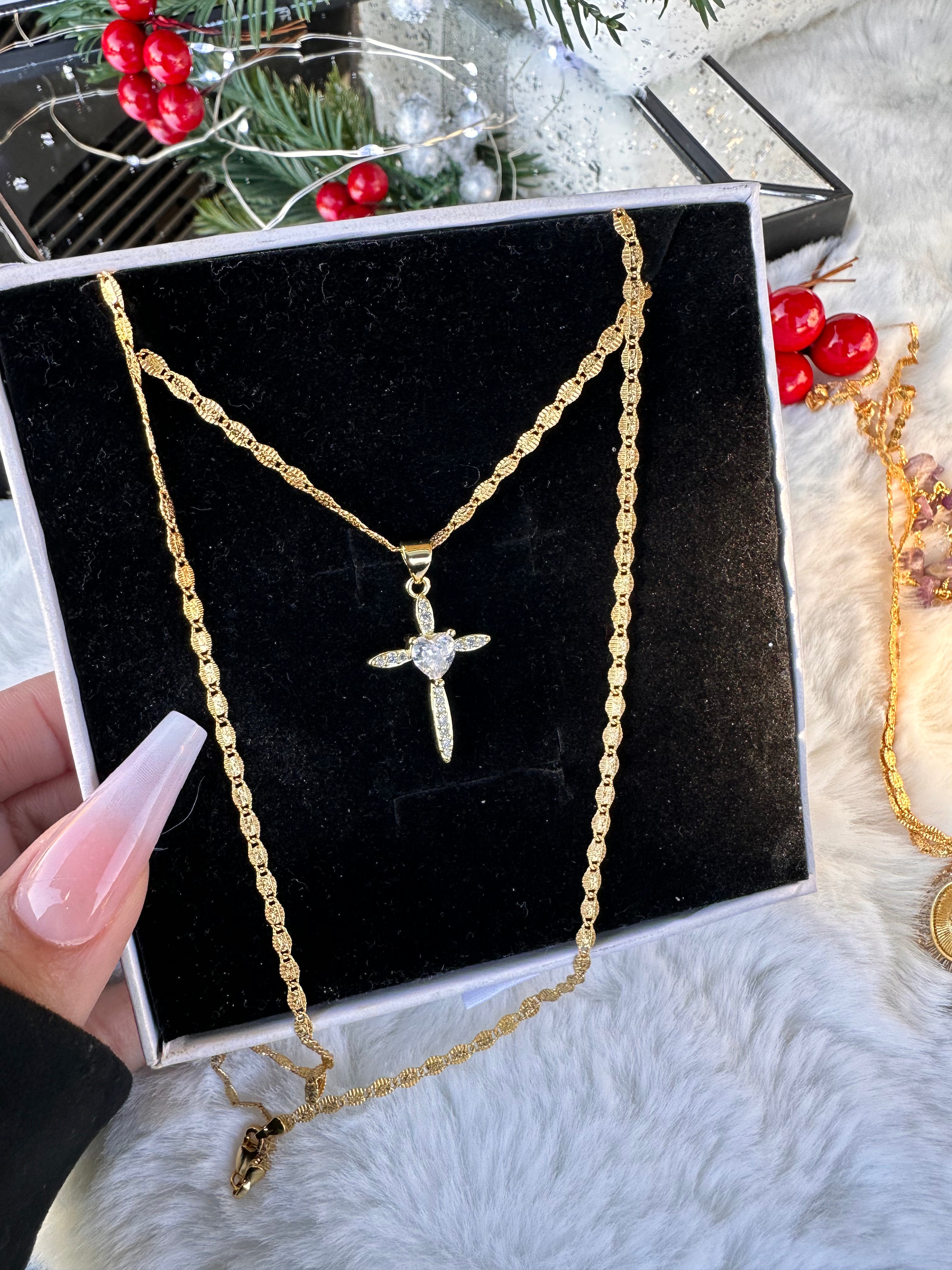 Love Cross Pendant
