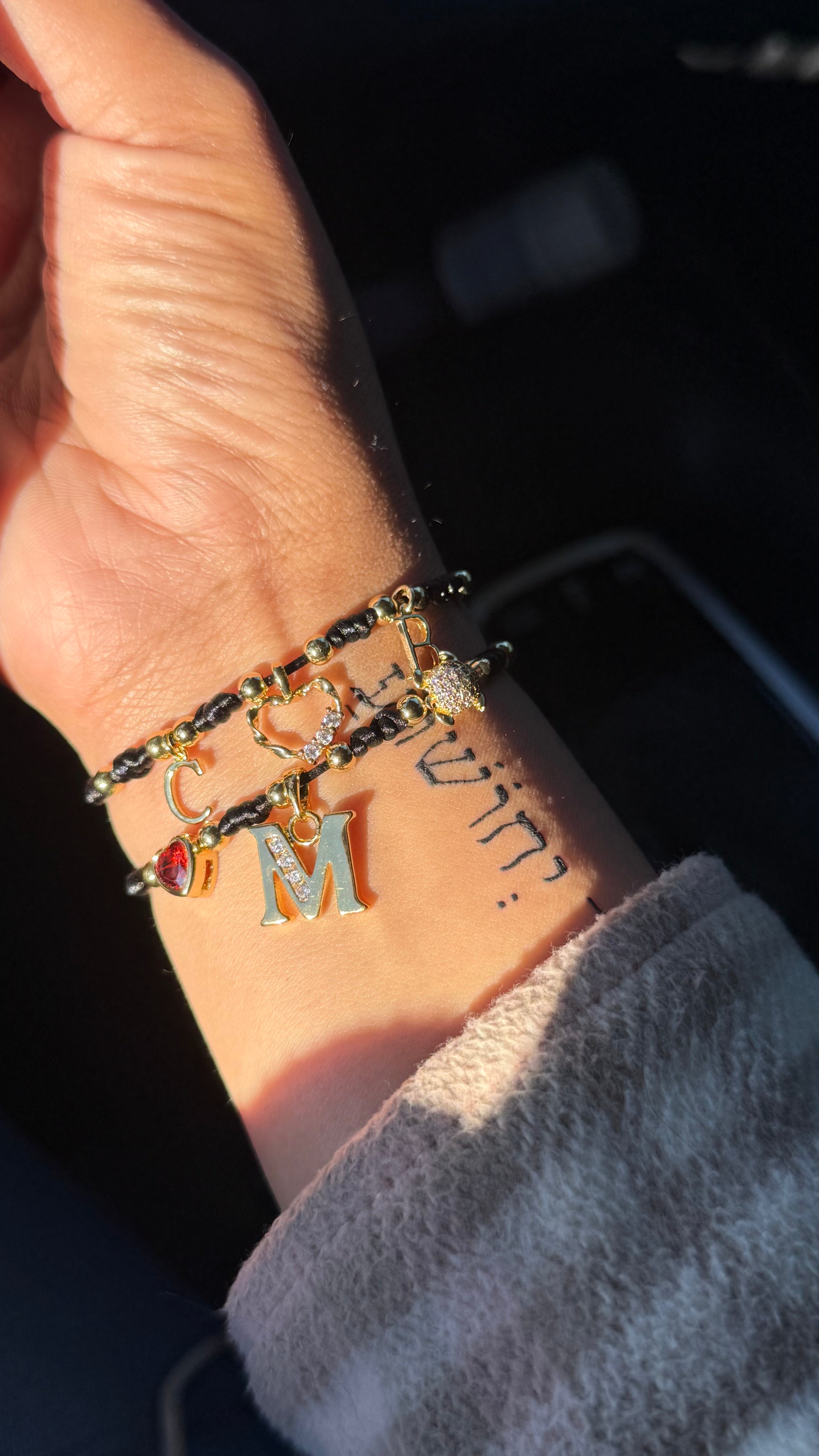 Spirit of Love Initial Bracelet