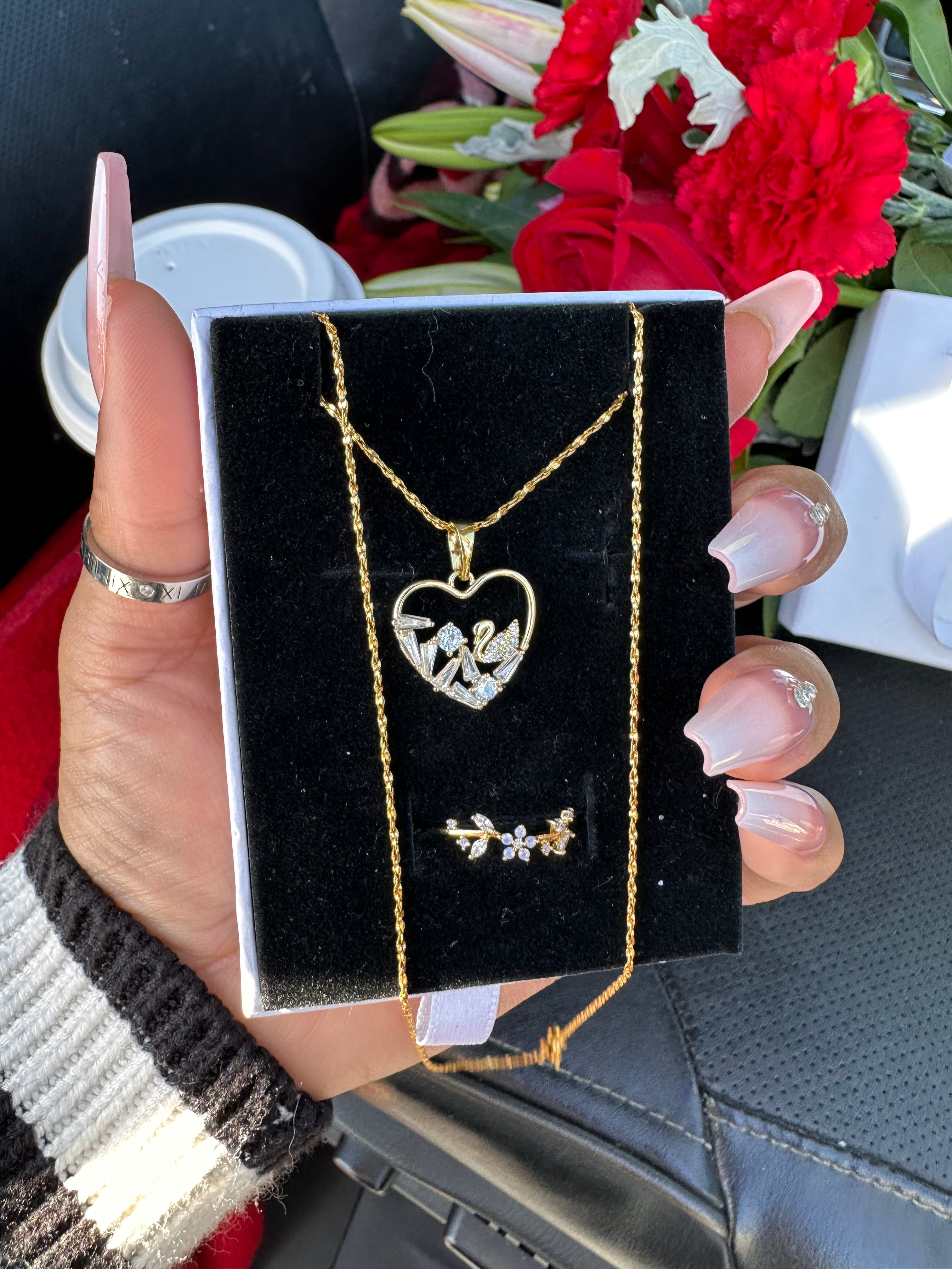 Crystal Heart Necklace