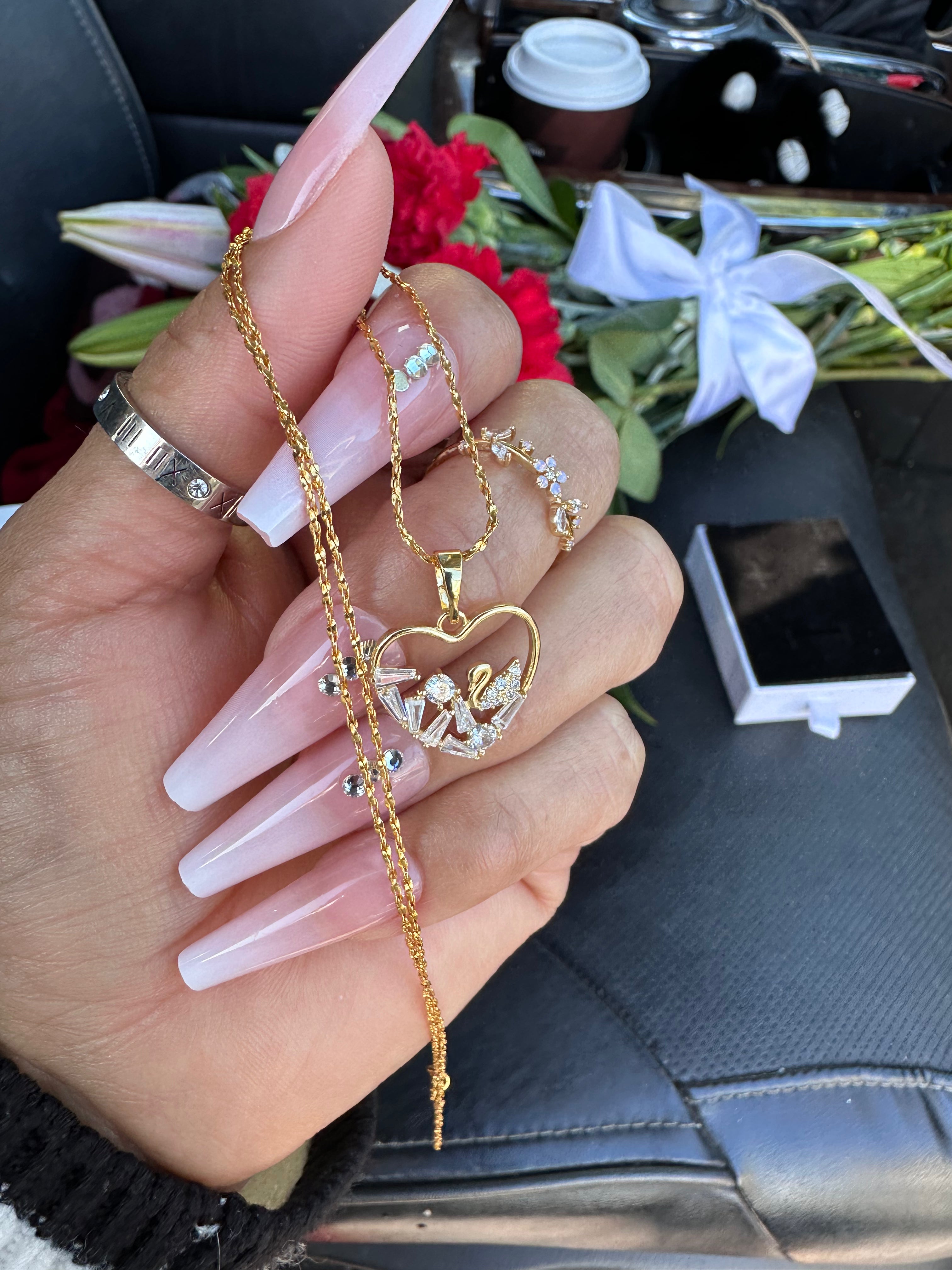 Crystal Heart Necklace