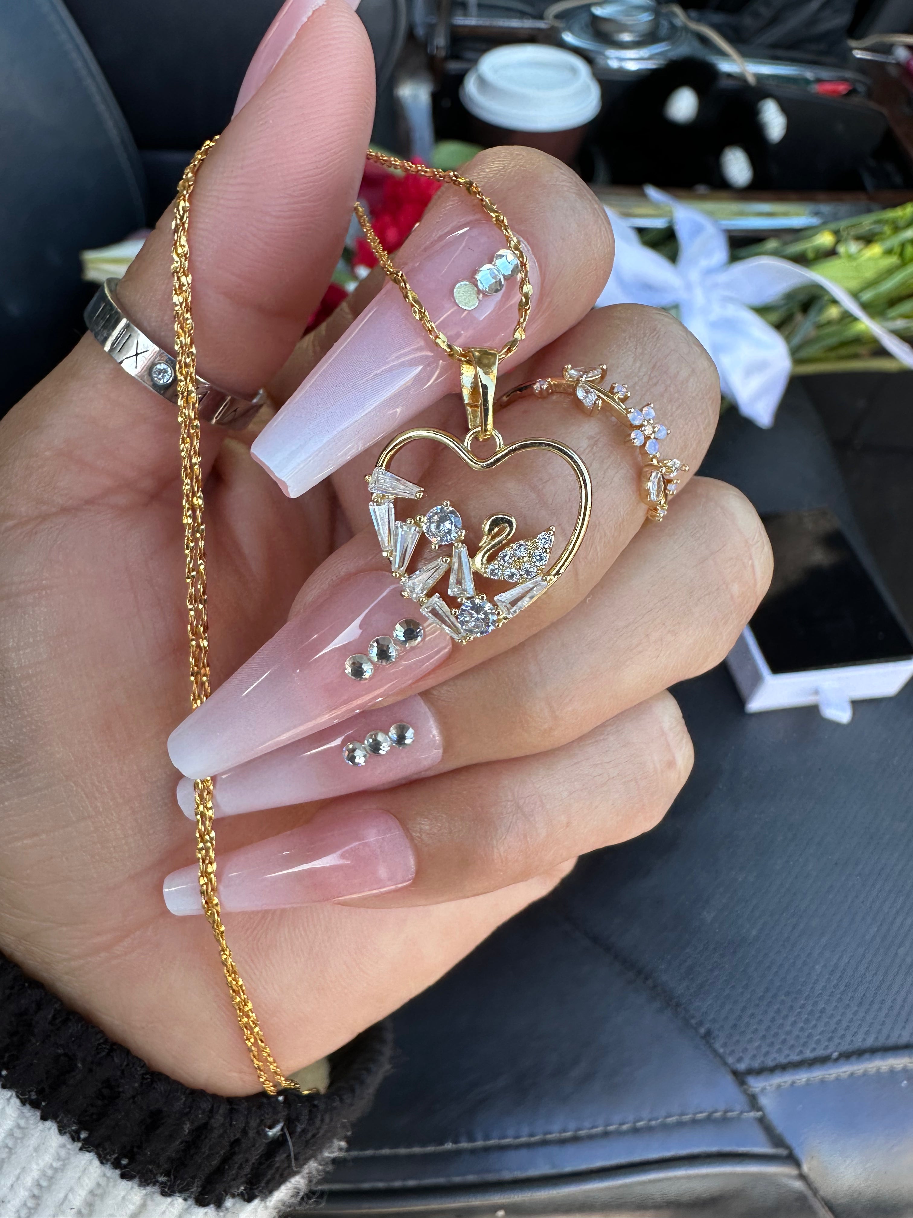 Crystal Heart Necklace