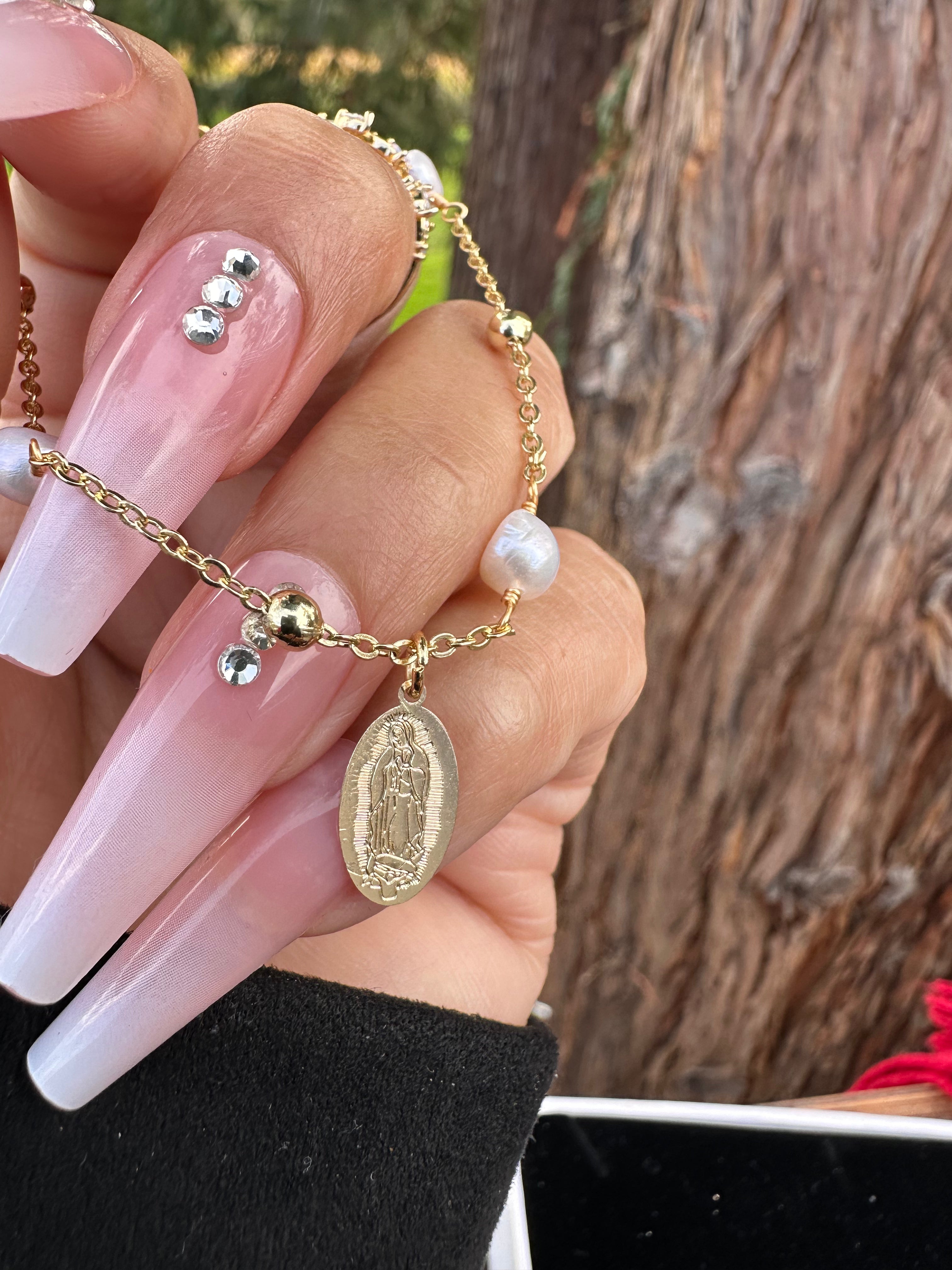 Pearl of Grace Virgencita Bracelet