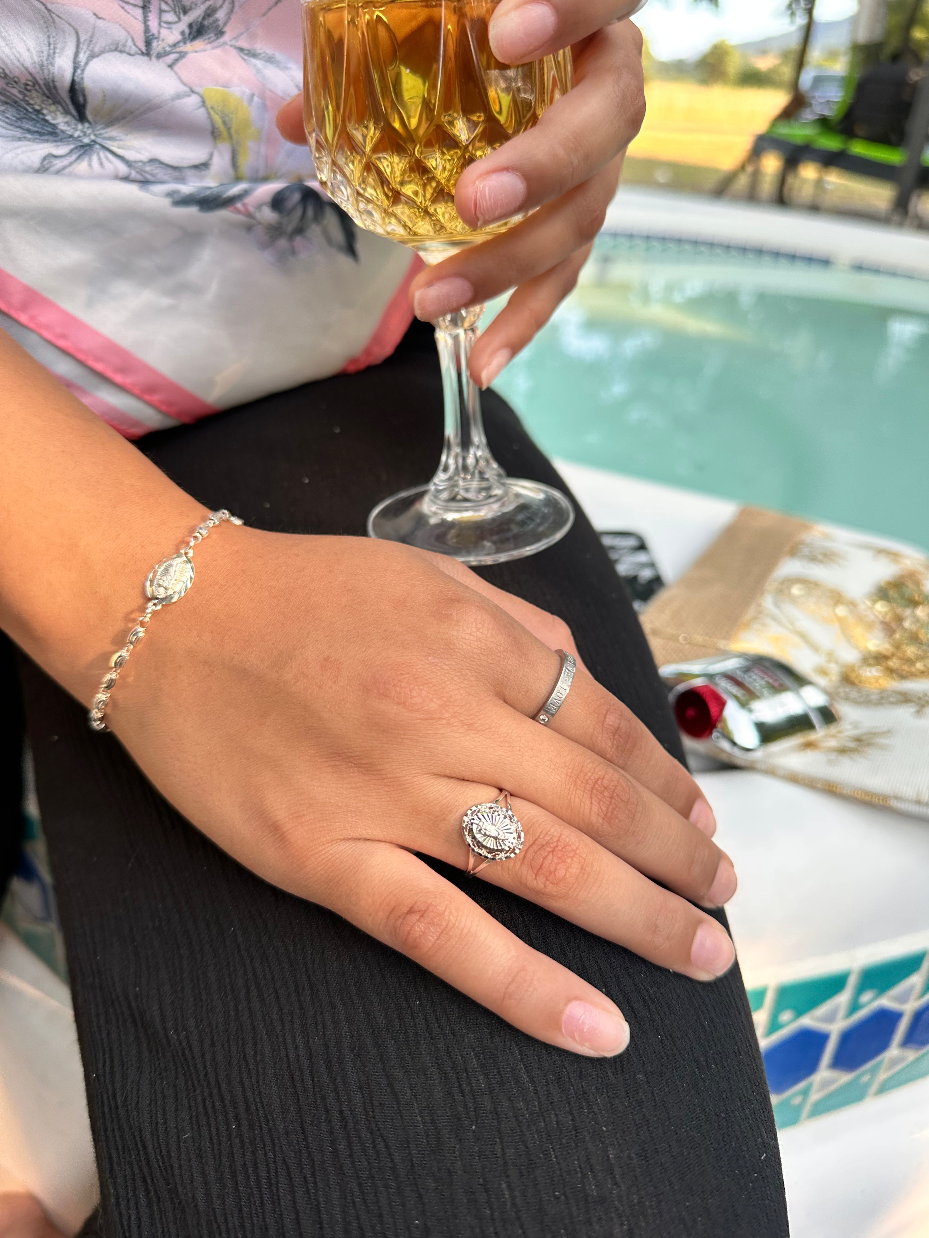 Virgencita Maria Ring