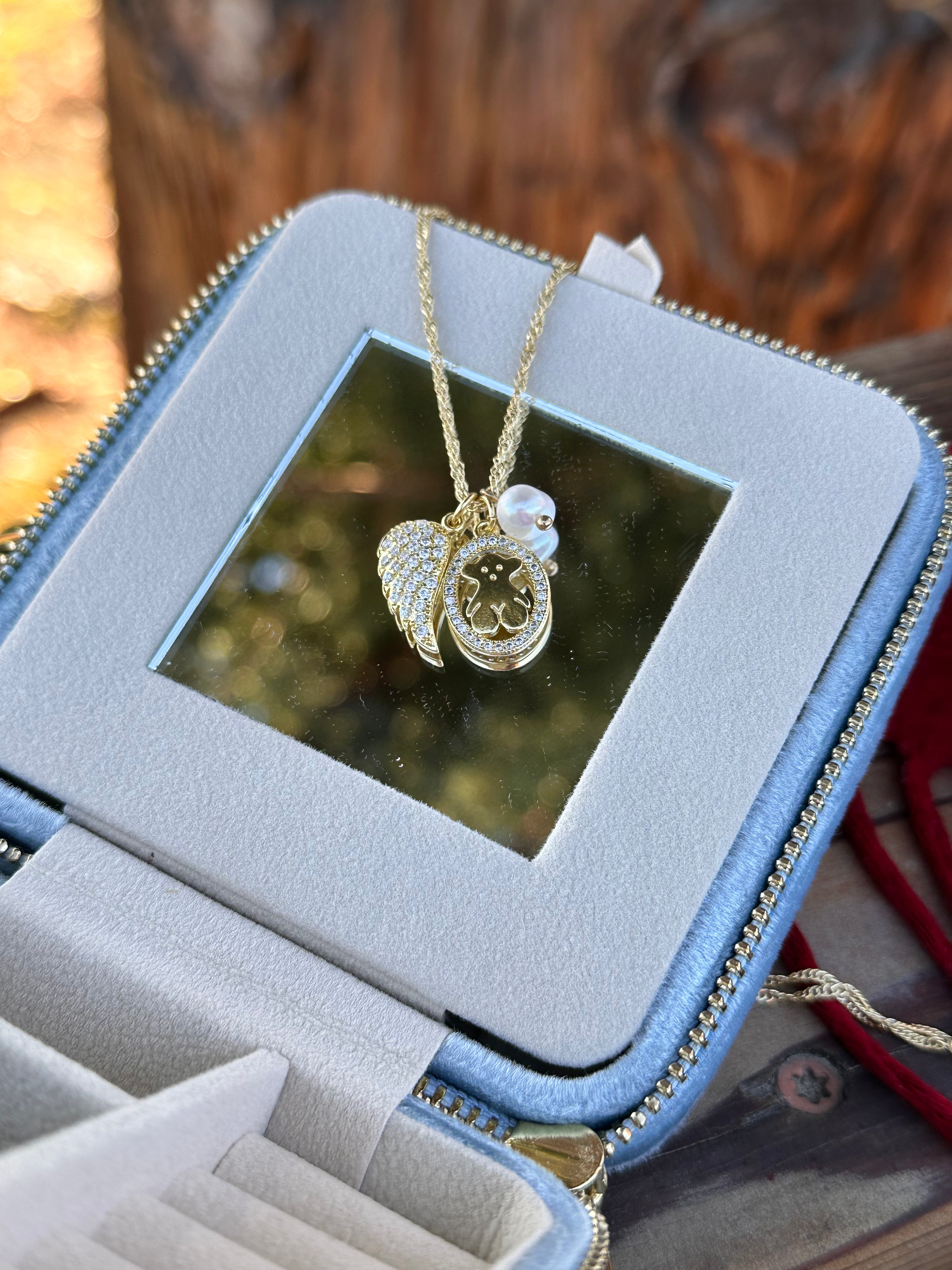 Guardian Angel Baby Necklace