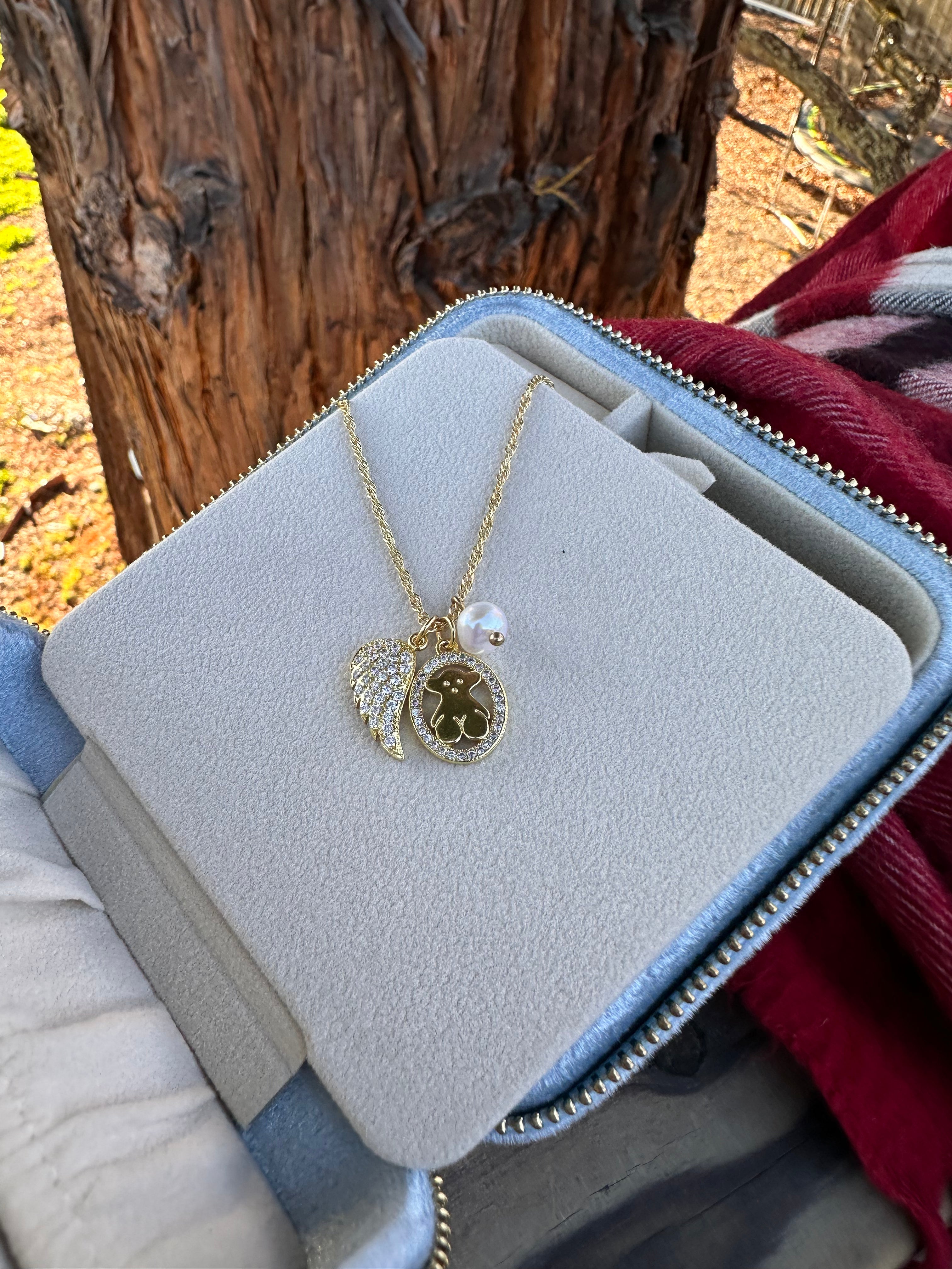 Guardian Angel Baby Necklace